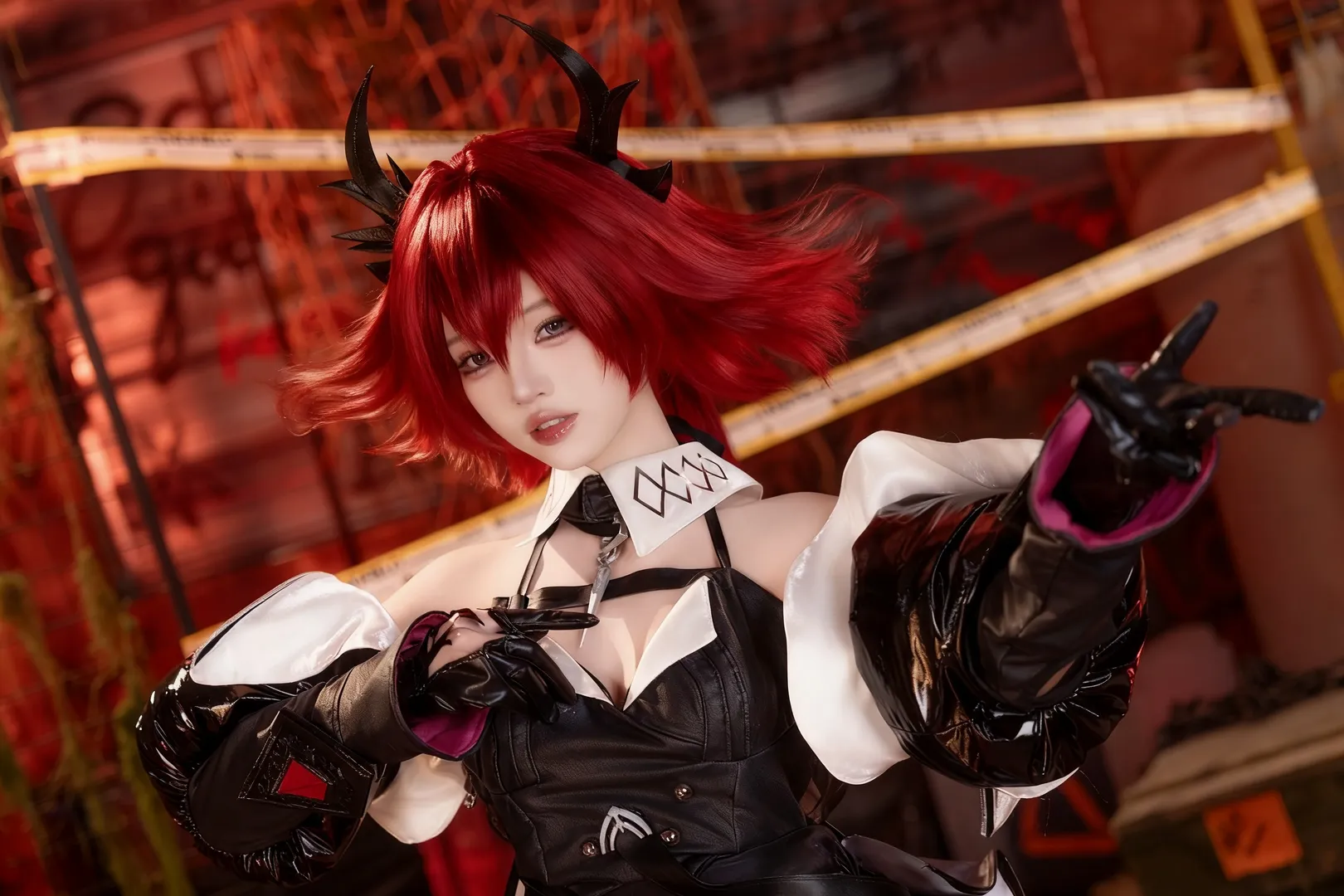 cosplay, 游戏角色还原, 明日方舟终末地, 莱万汀cos, 工业风正片 - 第6张