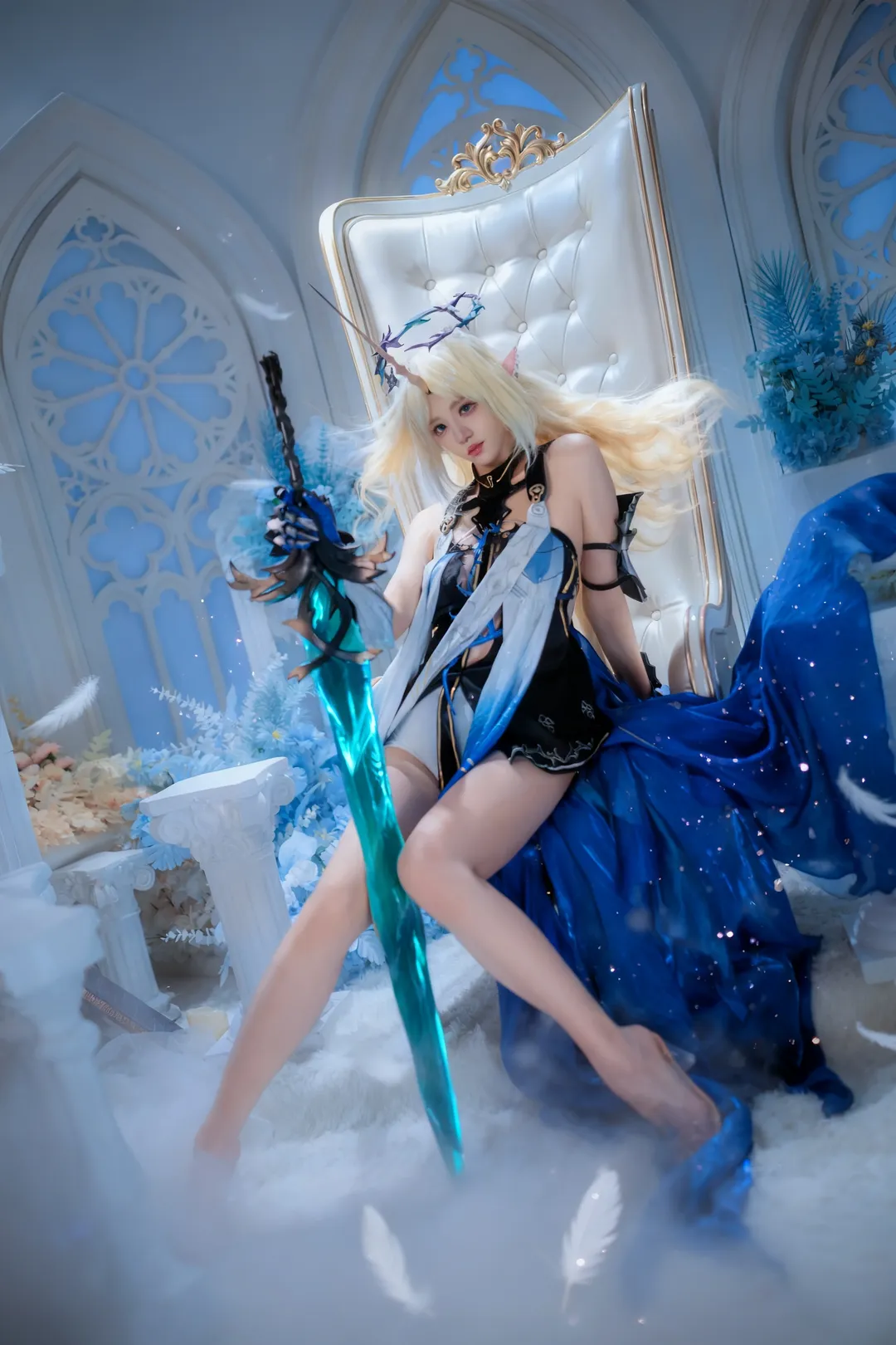 鸣潮, cosplay, 二次元摄影, 卡提希娅cos, 御姐 - 第3张