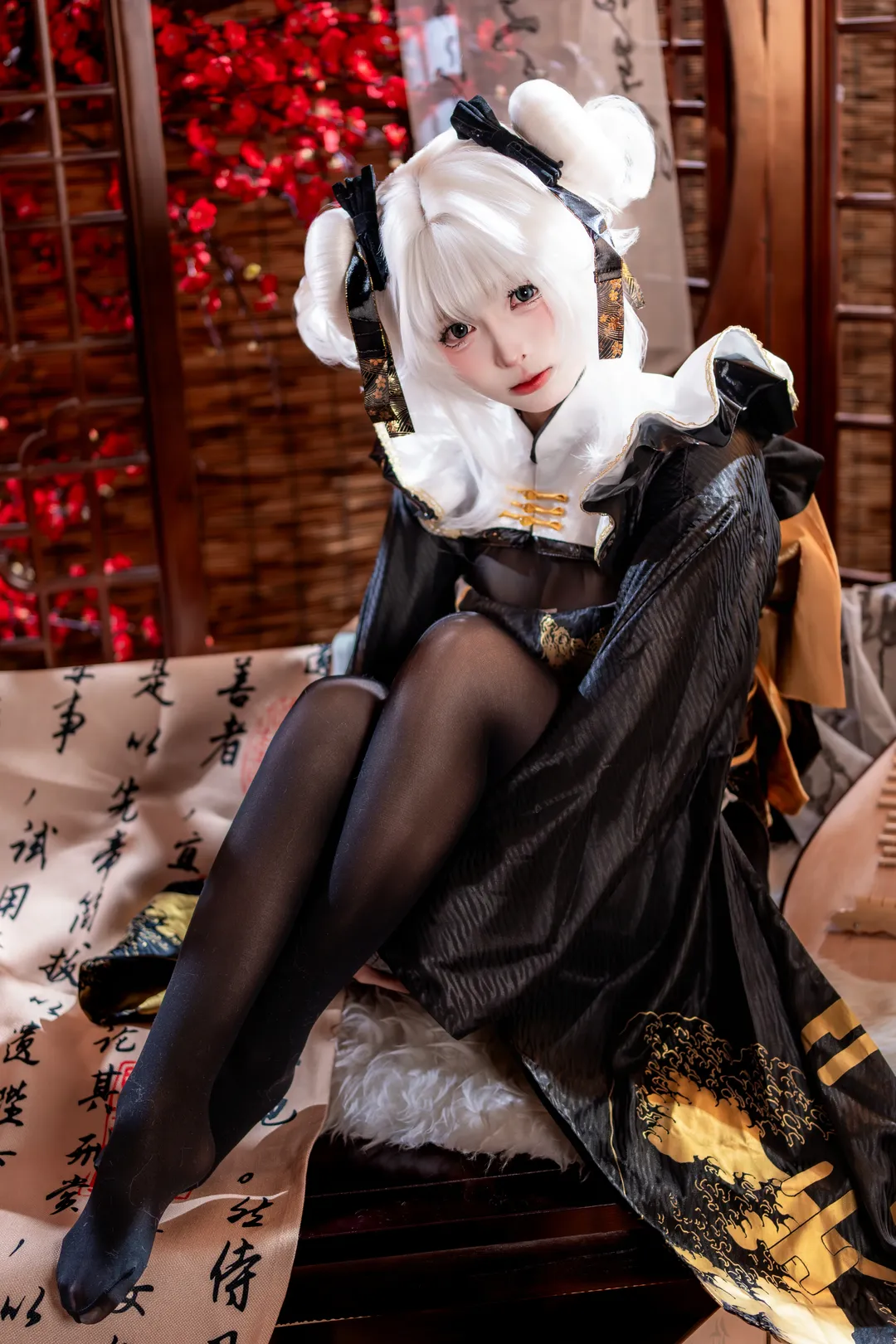 cosplay, 二次元摄影, 布兰儿cos, 胜利女神, 黑丝写真 - 第3张