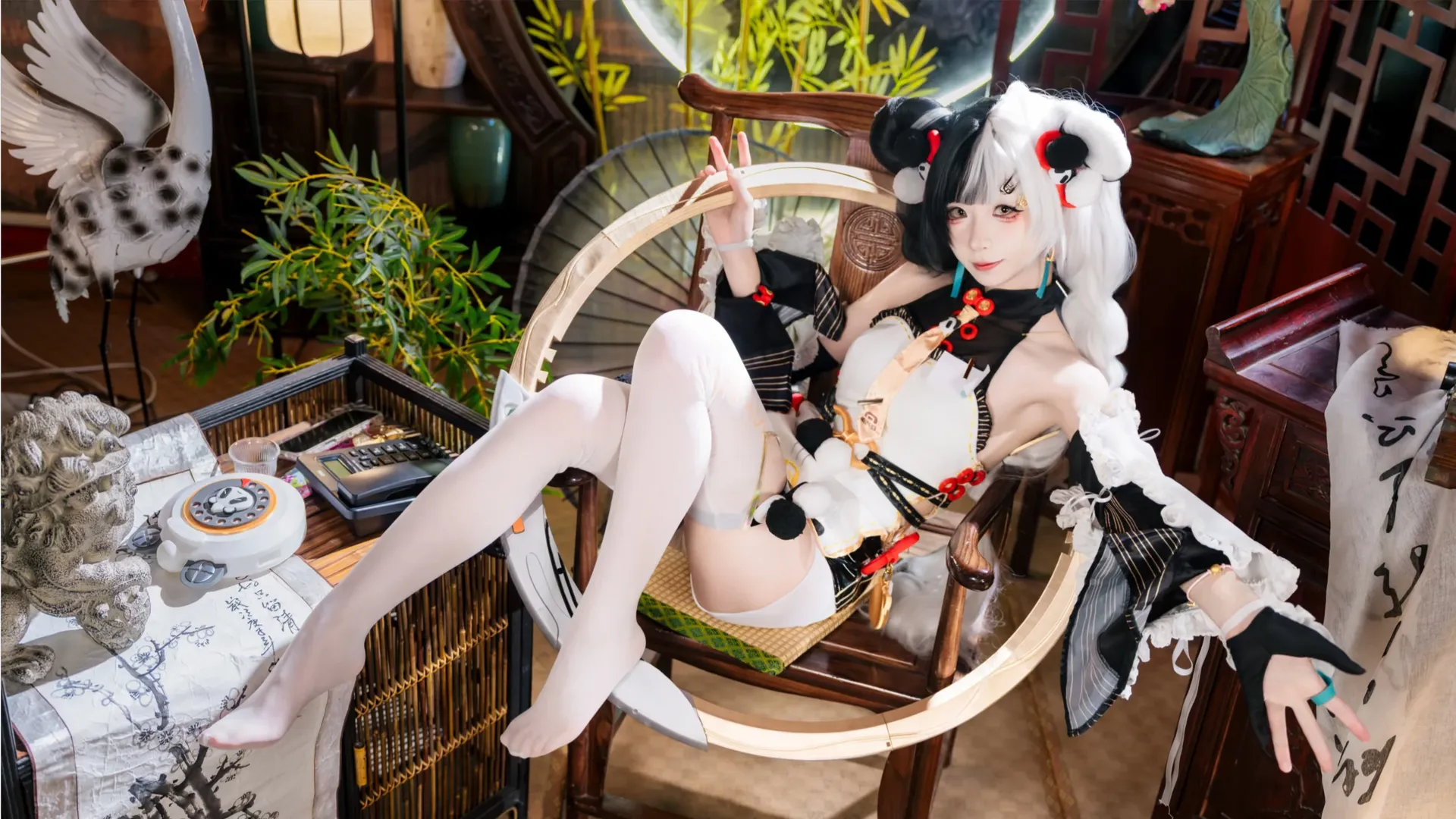 绝区零, 二次元摄影, 琉音cos, cosplay正片, 中式国风cos - 第1张
