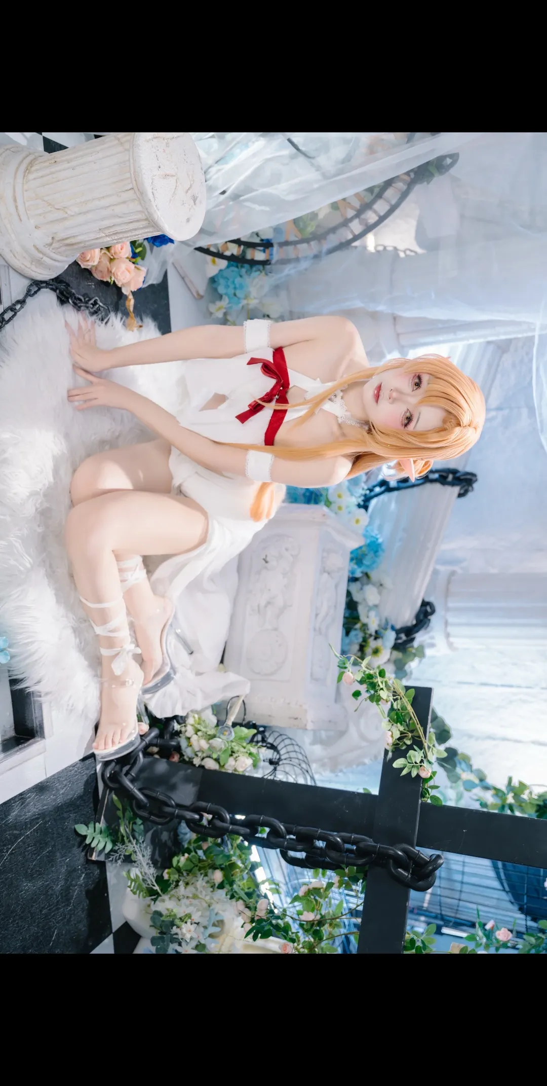 cos正片, 二次元cosplay, 亚丝娜cos, 刀剑神域, 精灵cos - 第3张