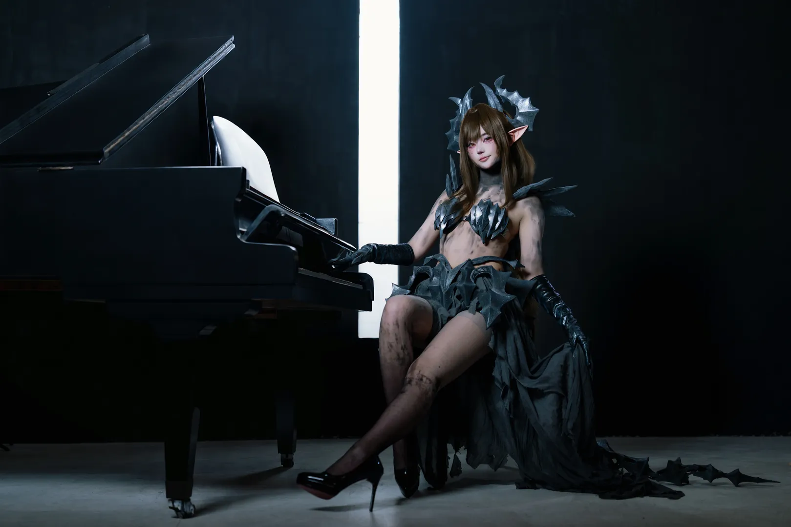 龙族, cosplay正片, 战损妆, 耶梦加得cos, 奇幻人像摄影