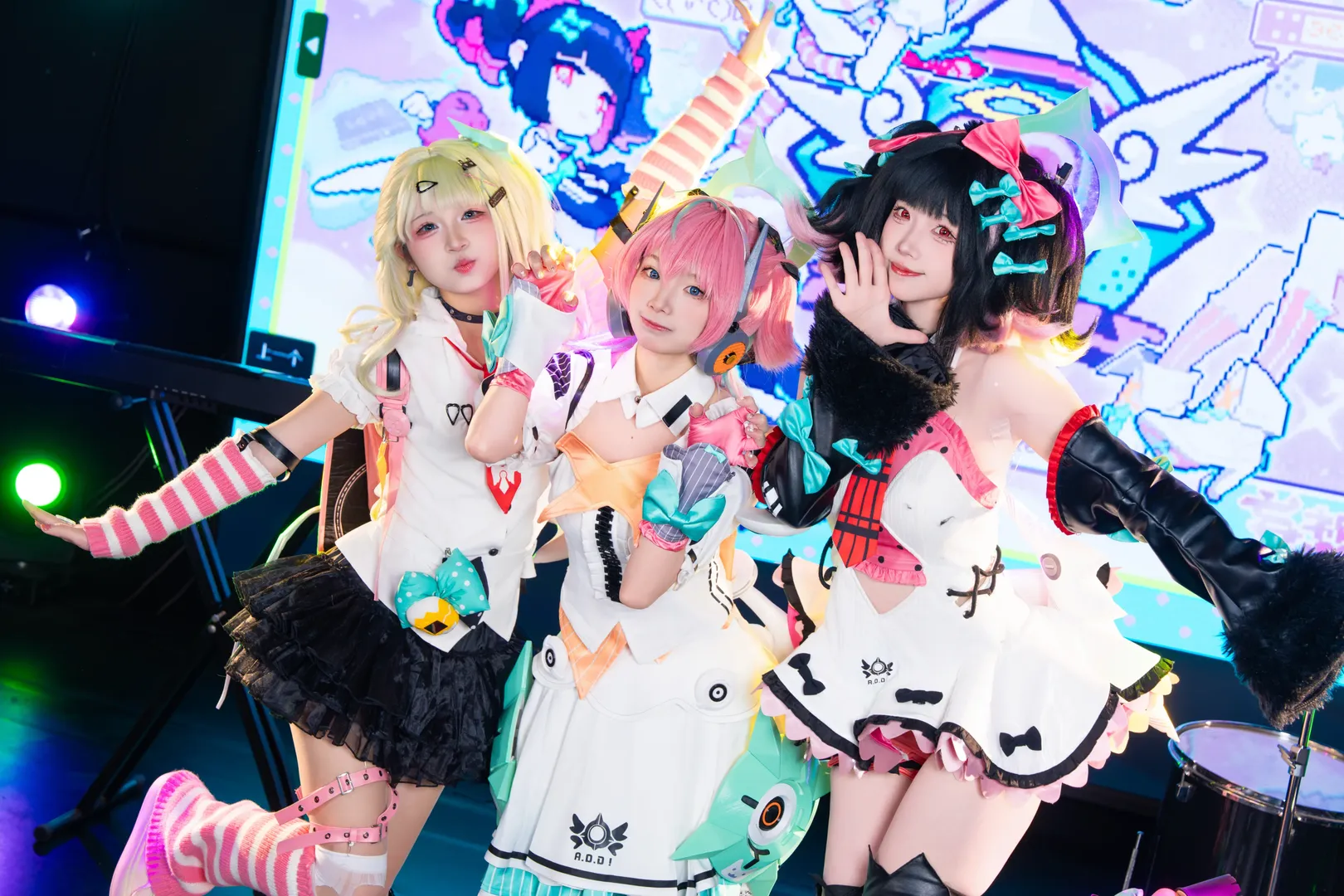 ゼンレスゾーンゼロ, 二次元撮影, 南宮羽コスプレ, 妄想エンジェル, 舞台写真