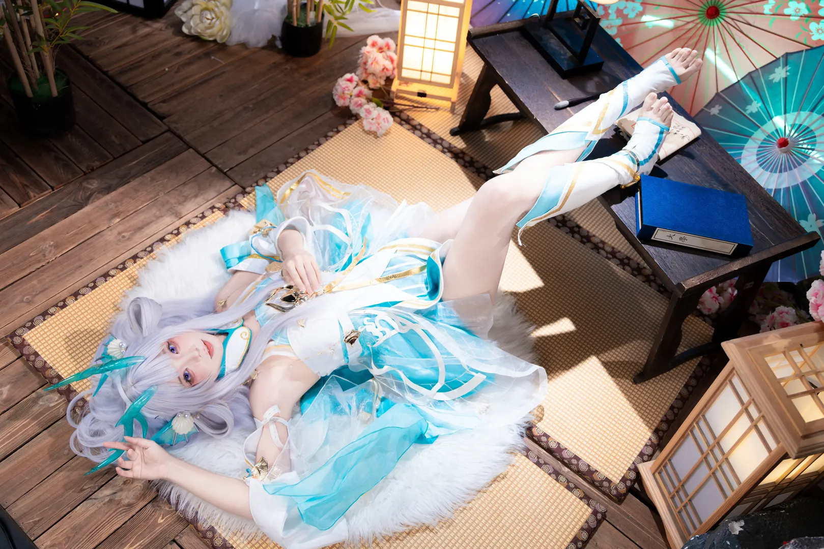 二次元摄影, 王者荣耀, 西施cos, 游龙清影, cosplay正片 - 第4张