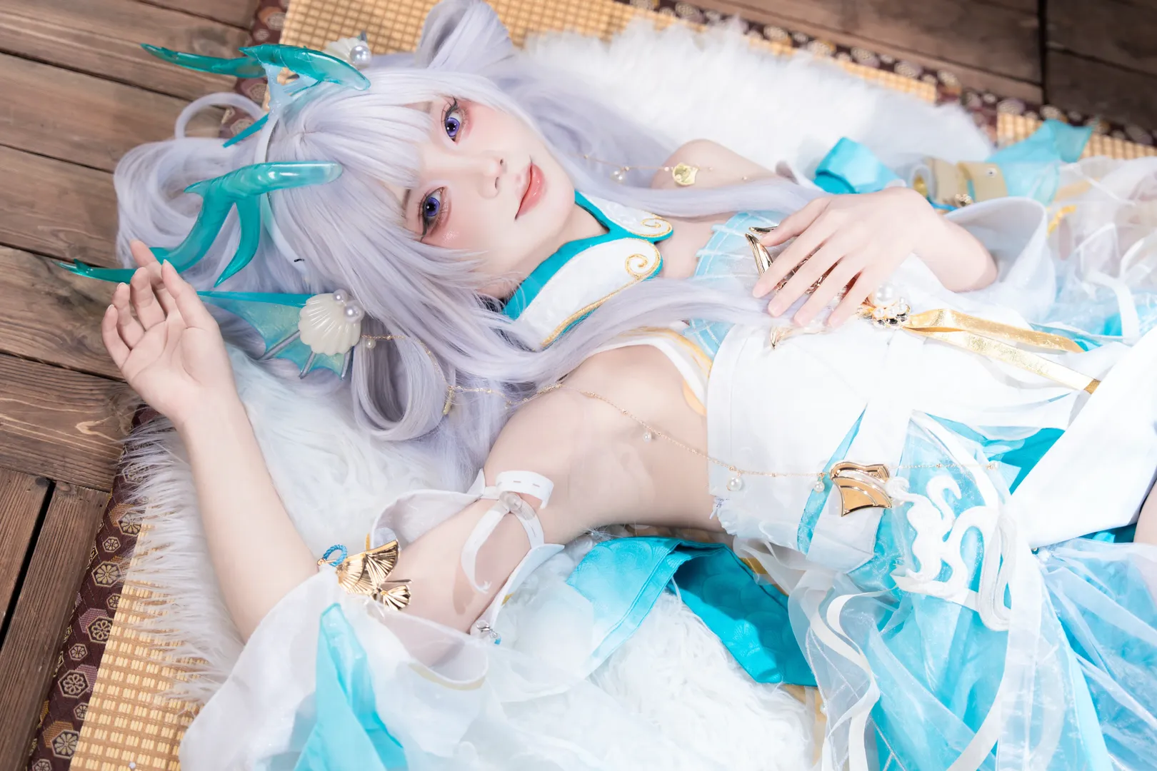 二次元摄影, 王者荣耀, 西施cos, 游龙清影, cosplay正片 - 第5张