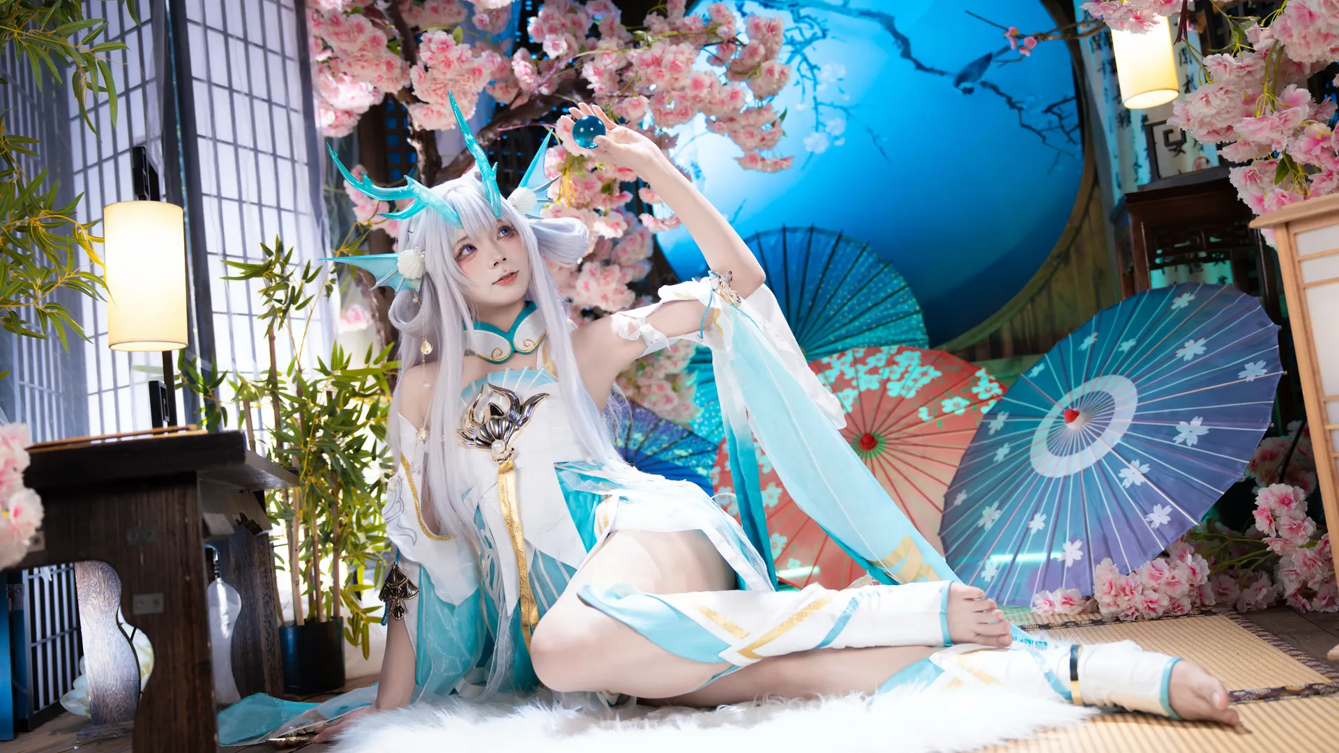 二次元摄影, 王者荣耀, 古风cosplay, 西施cos, 西施游龙清影cos - 第1张