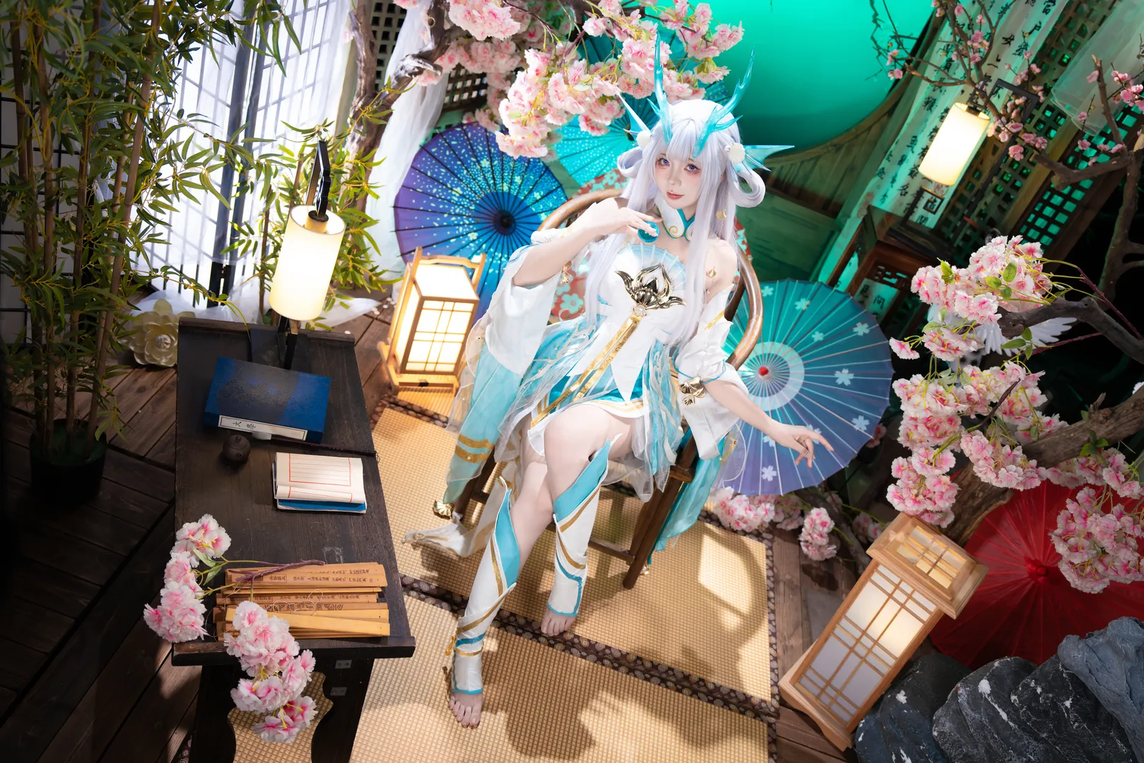二次元摄影, 王者荣耀, 古风cosplay, 西施cos, 西施游龙清影cos - 第2张