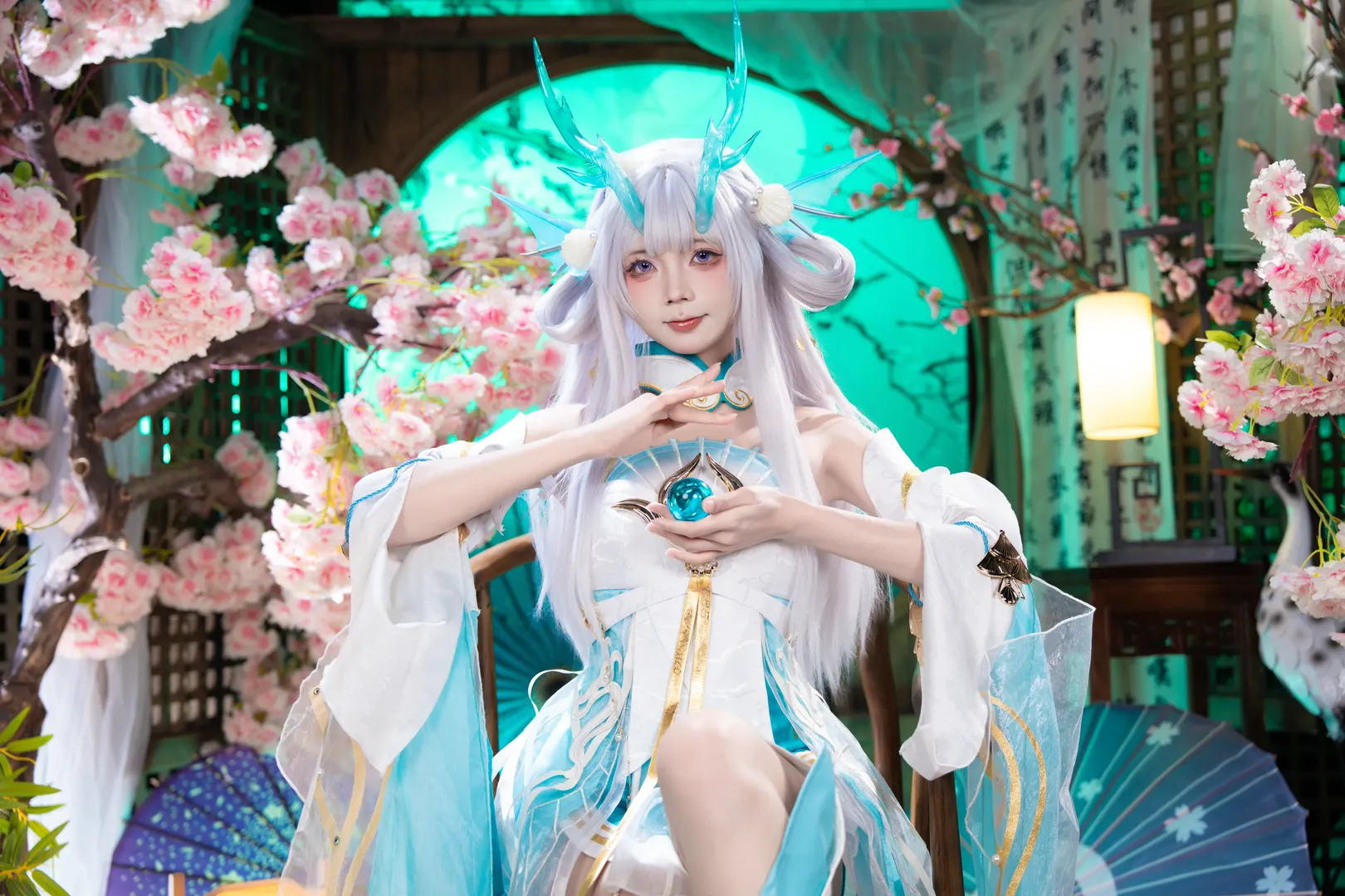 二次元摄影, 王者荣耀, 古风cosplay, 西施cos, 西施游龙清影cos