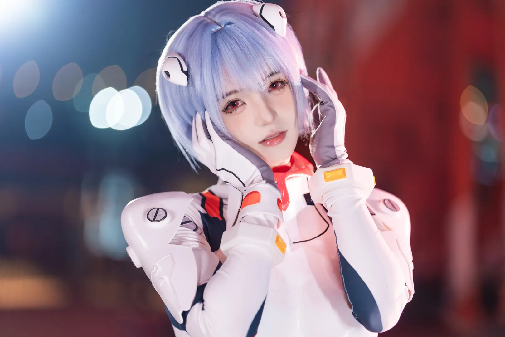 二次元摄影, 绫波丽cos, 新世纪福音战士, cosplay正片, 杨浦电厂遗址 - 第4张