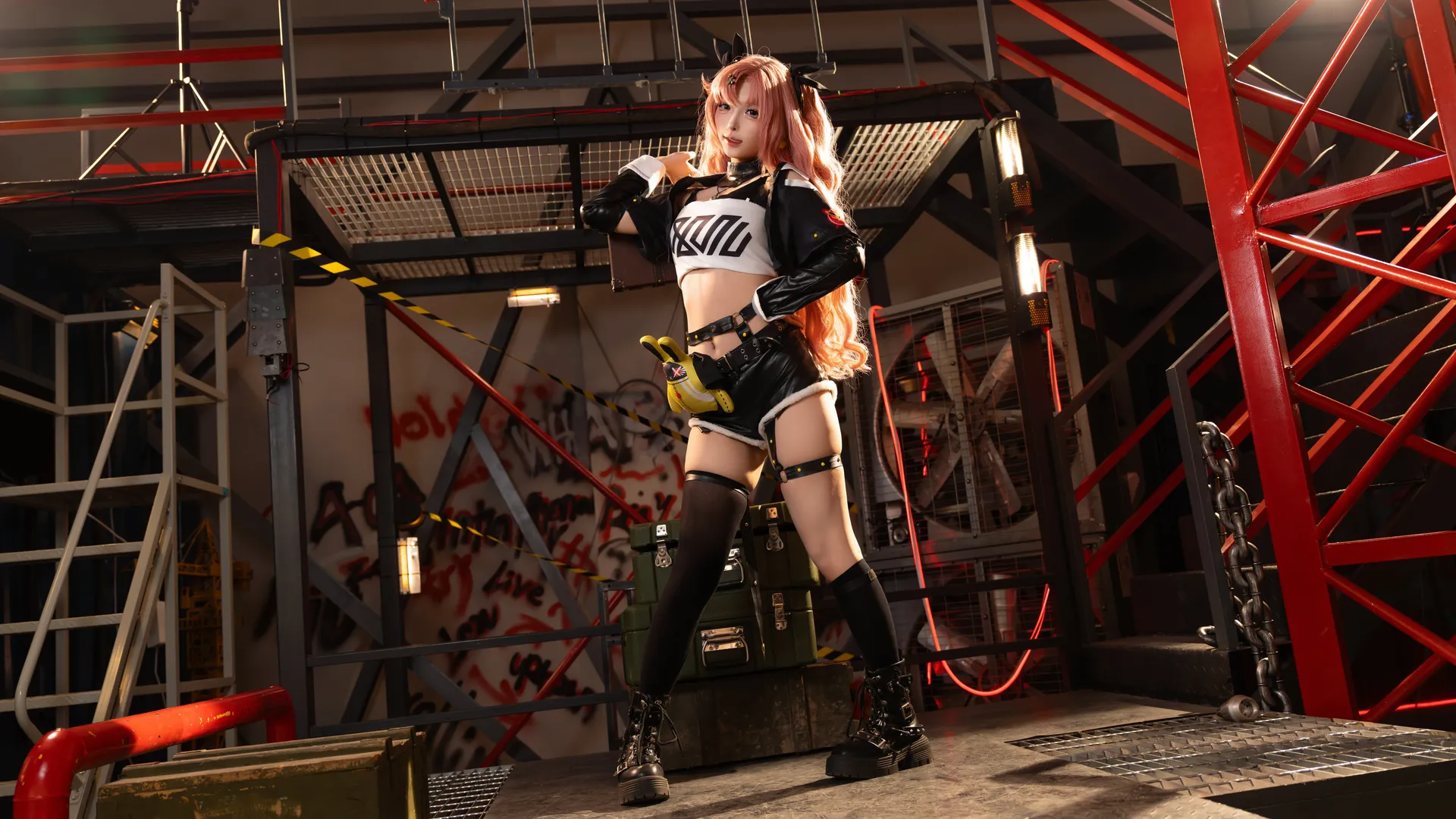 绝区零, 棚拍, 二次元cosplay, 工业风摄影, 妮可cos - 第5张