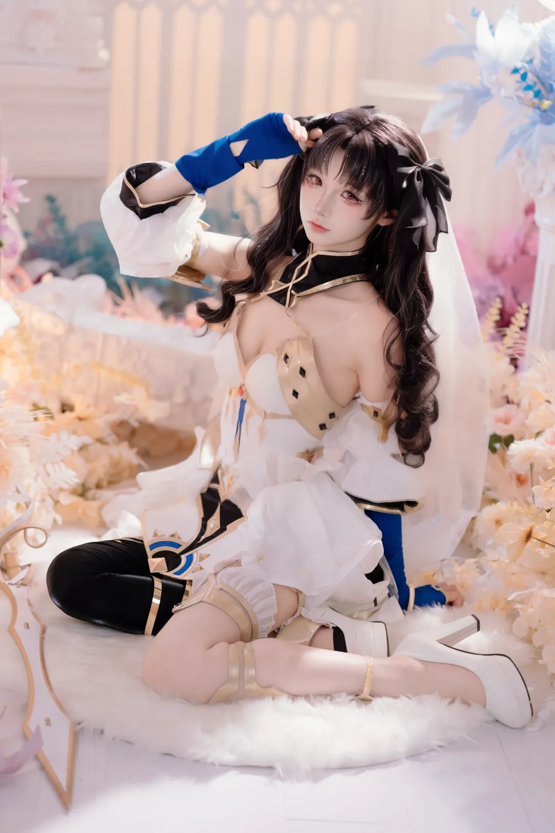 Anime-style photography, Fate/Grand Order, Ishtar Cosplay, Cosplay photoshoot, Goddess cosplay - Image 4
