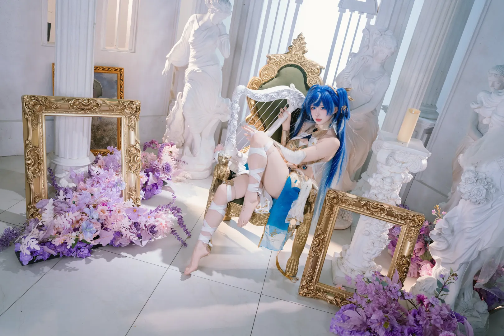 鸣潮, 二次元摄影, 尤诺cos, cosplay正片, 游戏cos