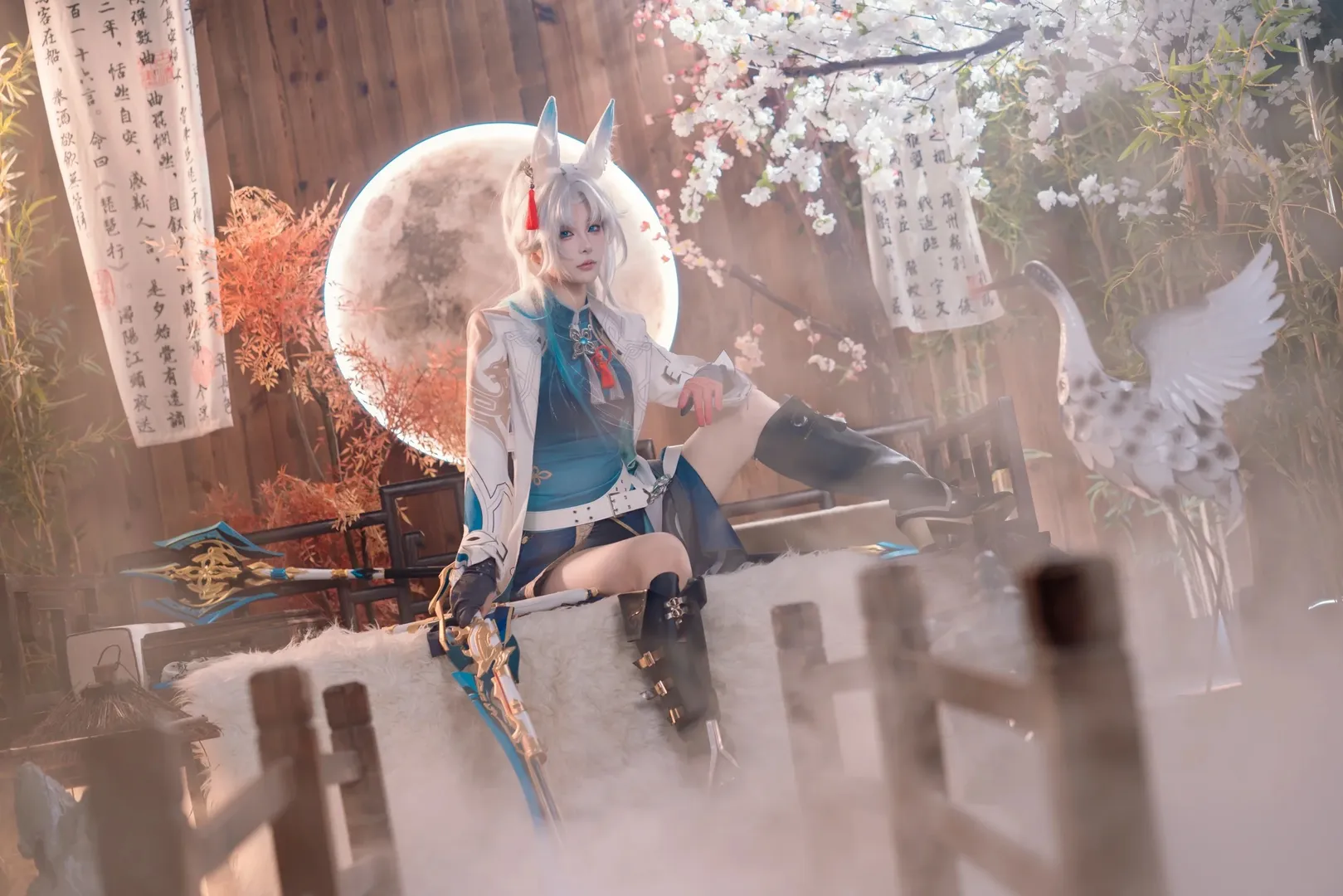 崩坏星穹铁道, 二次元cosplay, 古风cos, 飞霄cos, 摄影棚正片 - 第1张