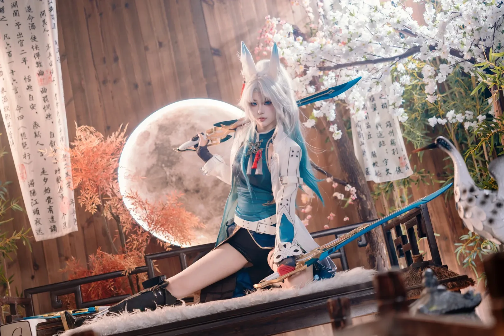 崩坏星穹铁道, 二次元cosplay, 古风cos, 飞霄cos, 摄影棚正片 - 第3张
