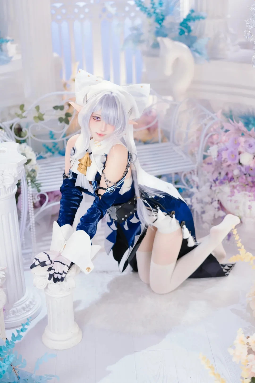 绝区零, 二次元摄影, cosplay正片, 白丝穿搭, 维琳娜cos - 第2张