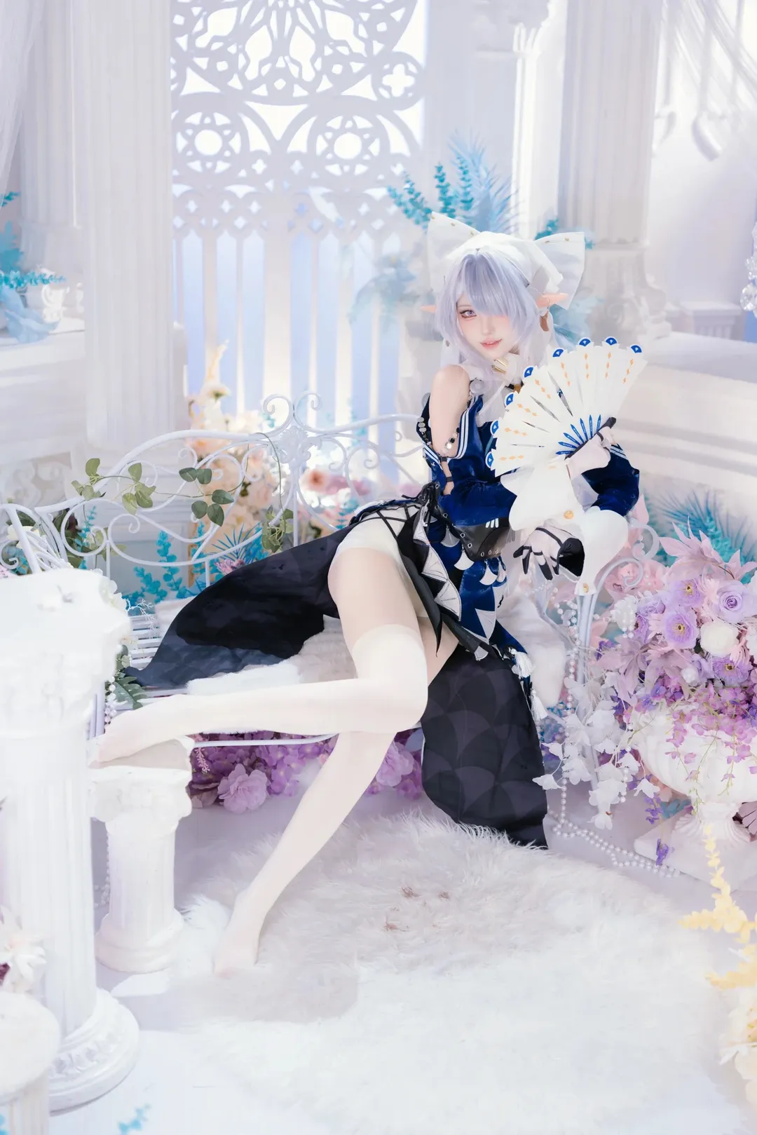 绝区零, 二次元摄影, cosplay正片, 白丝穿搭, 维琳娜cos - 第3张