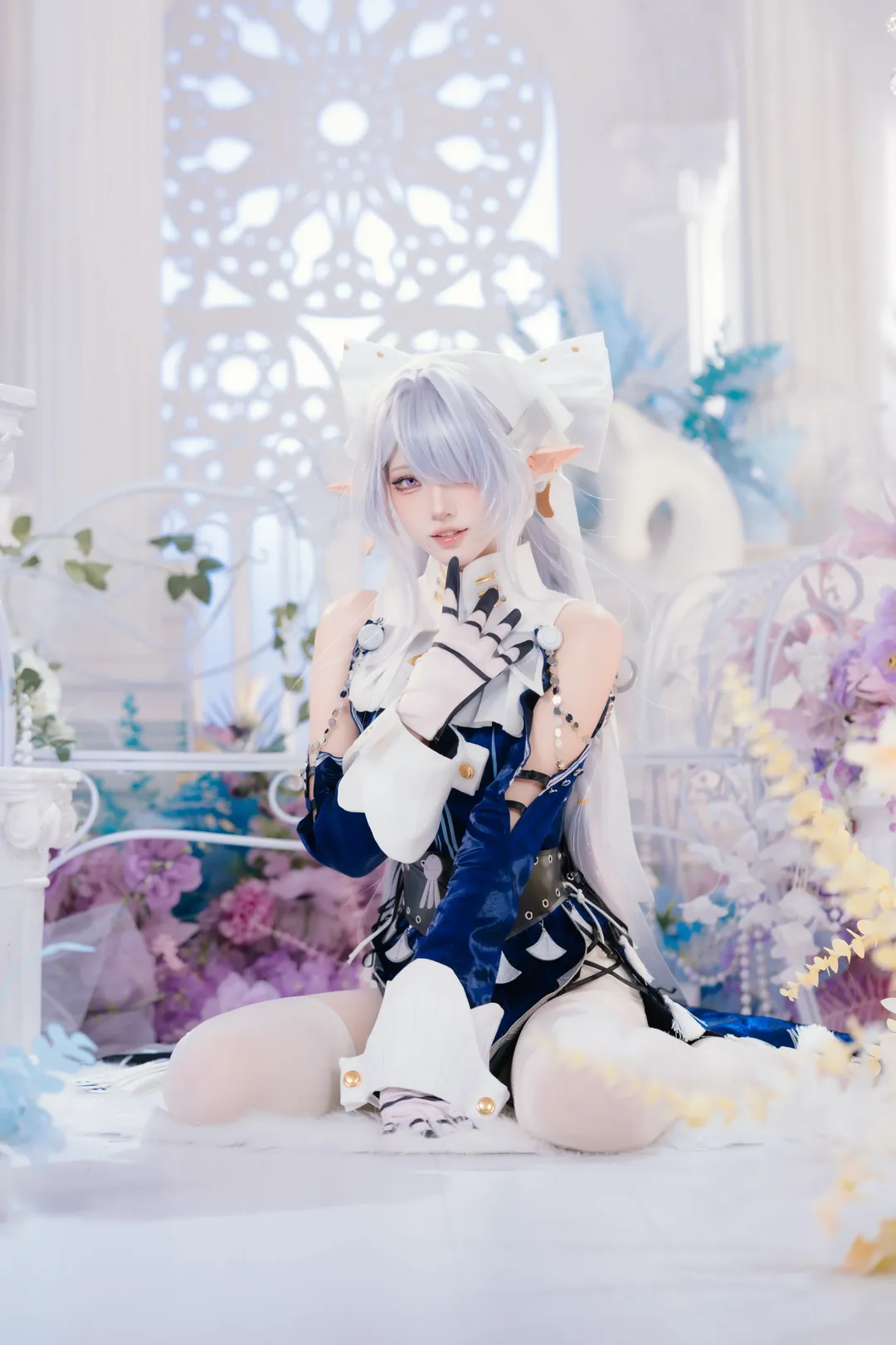 绝区零, 二次元摄影, cosplay正片, 白丝穿搭, 维琳娜cos - 第6张