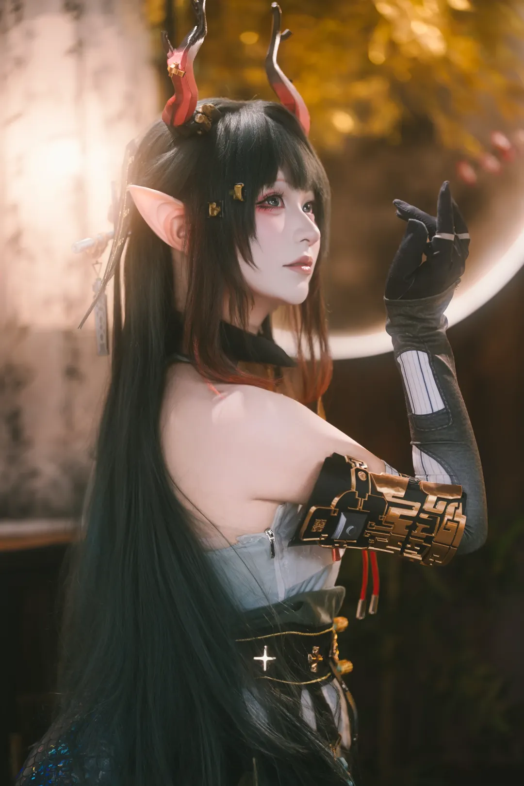 二次元摄影, 古风cosplay, 明日方舟终末地, 庄方宜cos, 寻遗散记 - 第1张