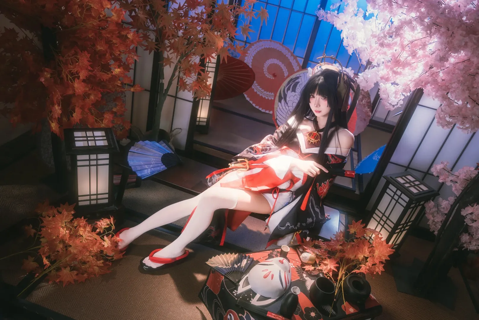 二次元撮影, コスプレ写真, ネバエバ, 和風コスプレ, 潯 コスプレ - 2枚目