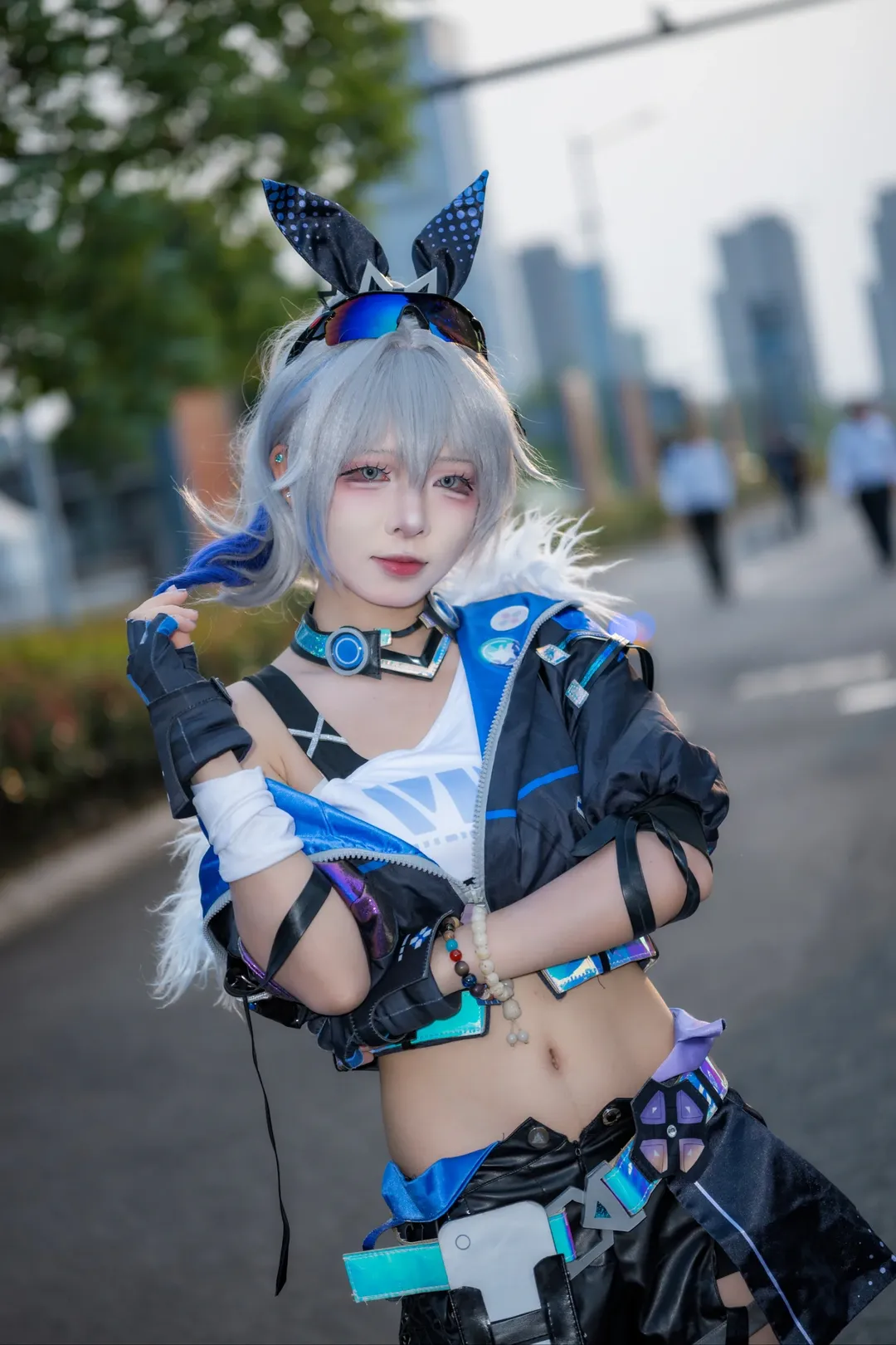 崩坏星穹铁道, 漫展返图, 银狼cos, cosplay穿搭, 赛博朋克风 - 第3张