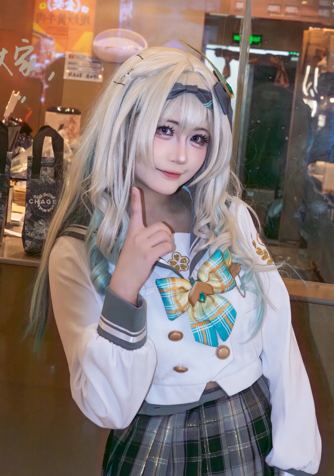 崩壞星穹鐵道, 流螢cos, cosplay日常, 校園風cos, 真實感攝影