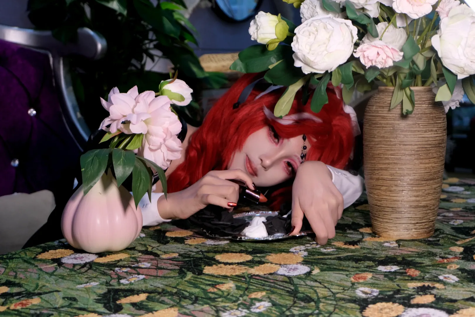 第五人格, cosplay正片, 真理之下绯cos, 哥特风女仆, 角色扮演拍摄 - 第5张