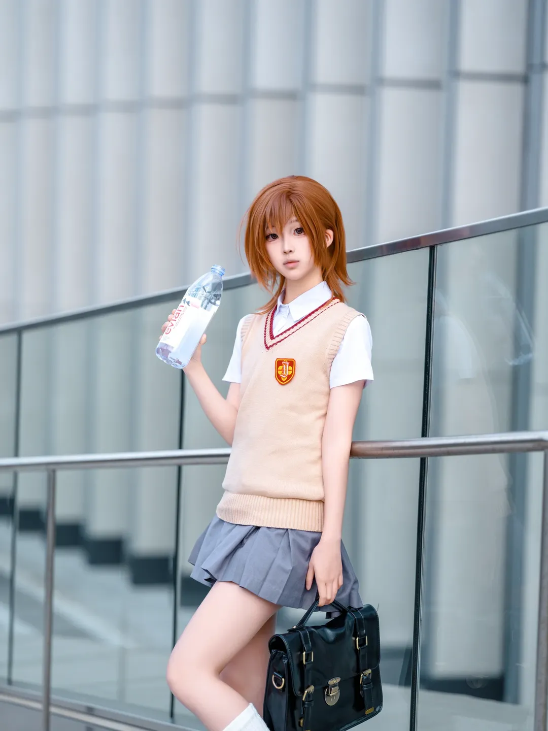 悉尼二次元摄影, 御坂美琴cos, 校园制服摄影, 常盘台中学cosplay, UNSW外景 - 第3张
