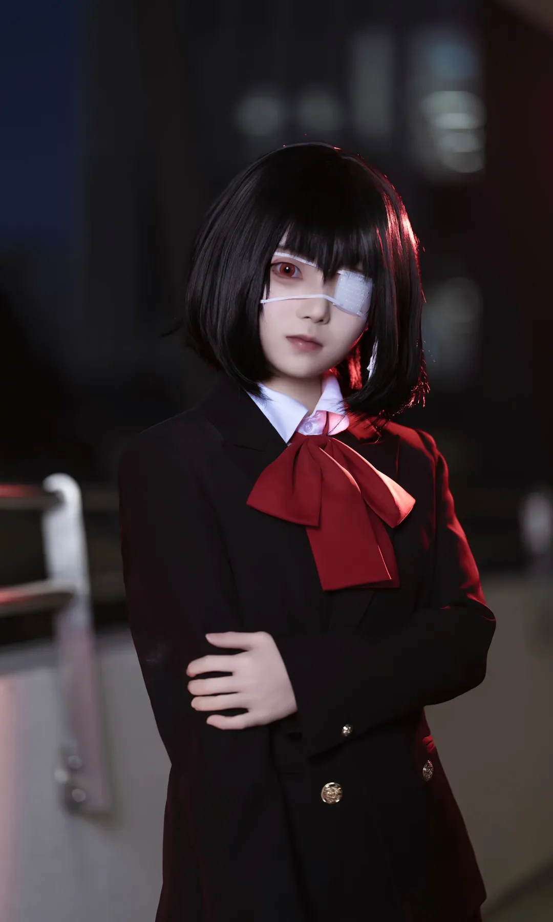 Anime-style photography, Cosplay photoshoot, Misaki Mei cosplay, Another, Sydney on-location photography