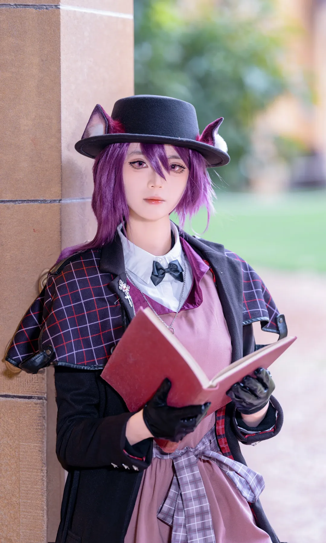 明日方舟, cosplay正片, 兽耳少女, 玫兰莎cos, 威塞克斯的信件 - 第2张