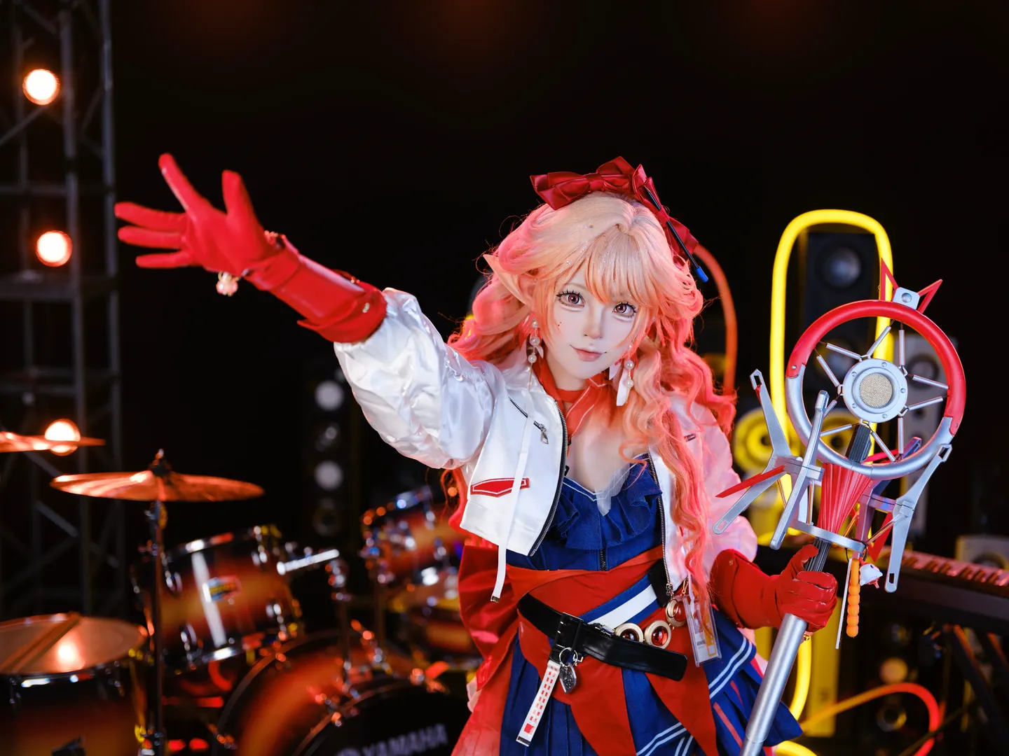 二次元少女, 棚拍, 舞台摄影, 明日方舟, 遥cos - 第1张