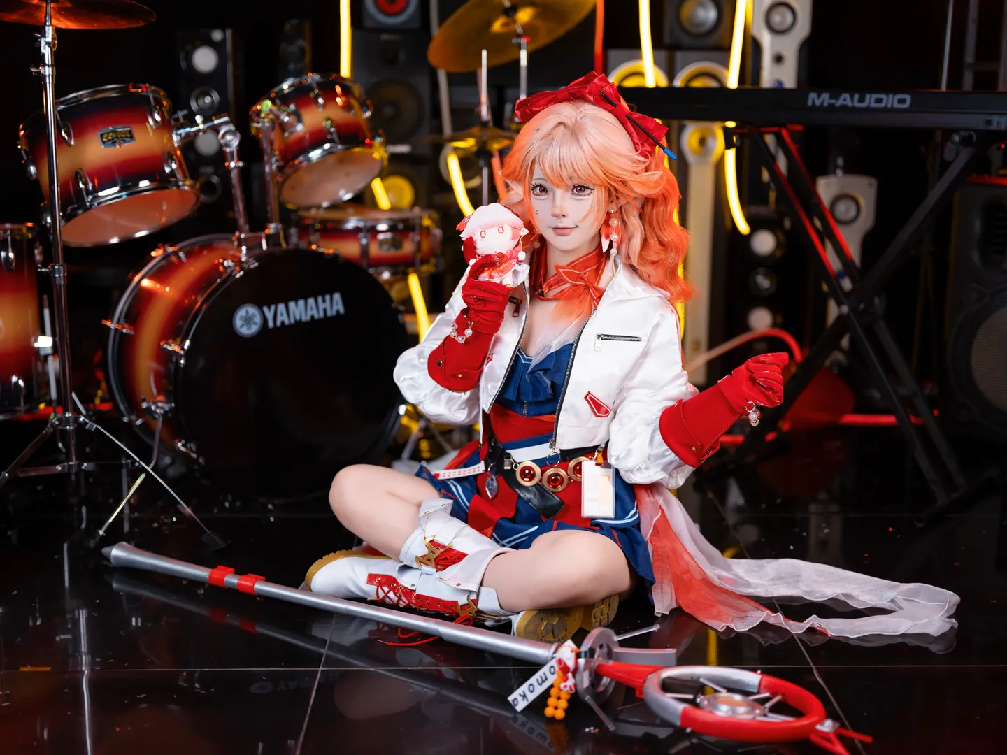 二次元少女, 棚拍, 舞台摄影, 明日方舟, 遥cos - 第3张