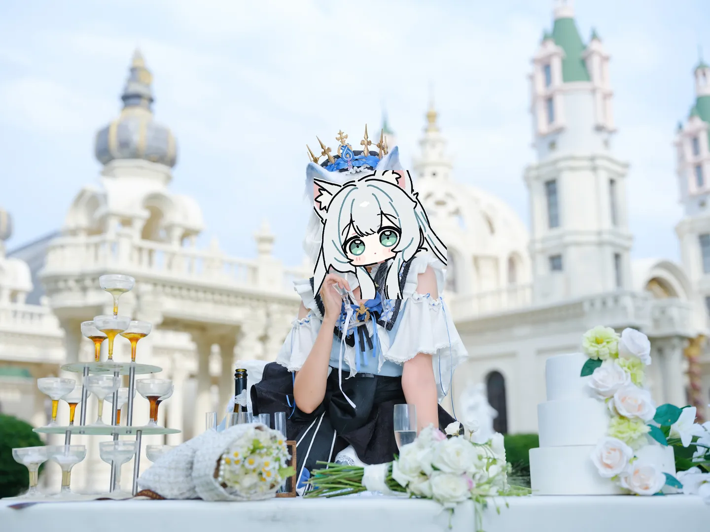 明日方舟, cosplay摄影, 迷迭香cos, 明日方舟创作者应援计划, 轻盈一梦cos