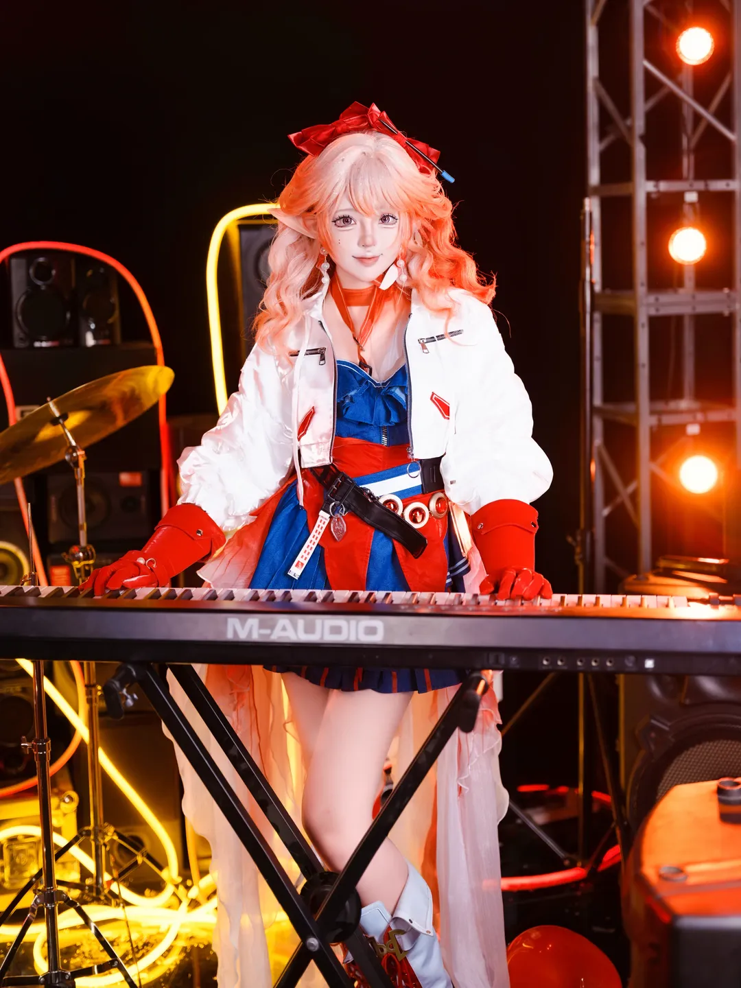 cosplay, 舞台摄影, 明日方舟, 偶像, 羽生萌萌香cos - 第2张