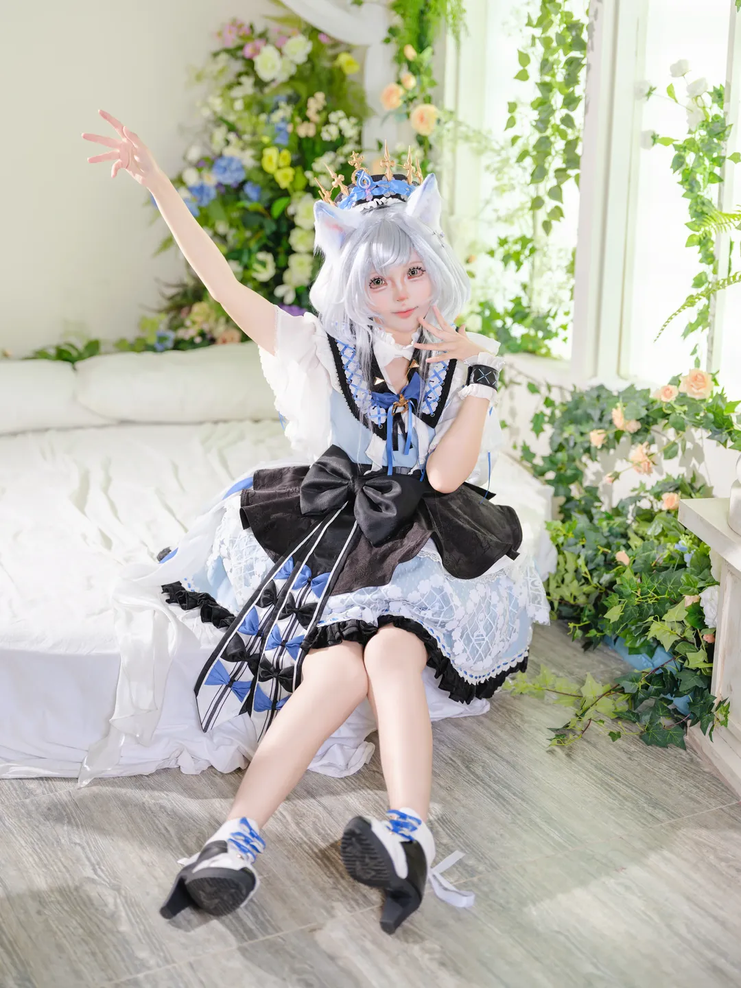 明日方舟, cosplay摄影, 迷迭香cos, 丛林症结, 迷迭香轻盈一梦 - 第1张