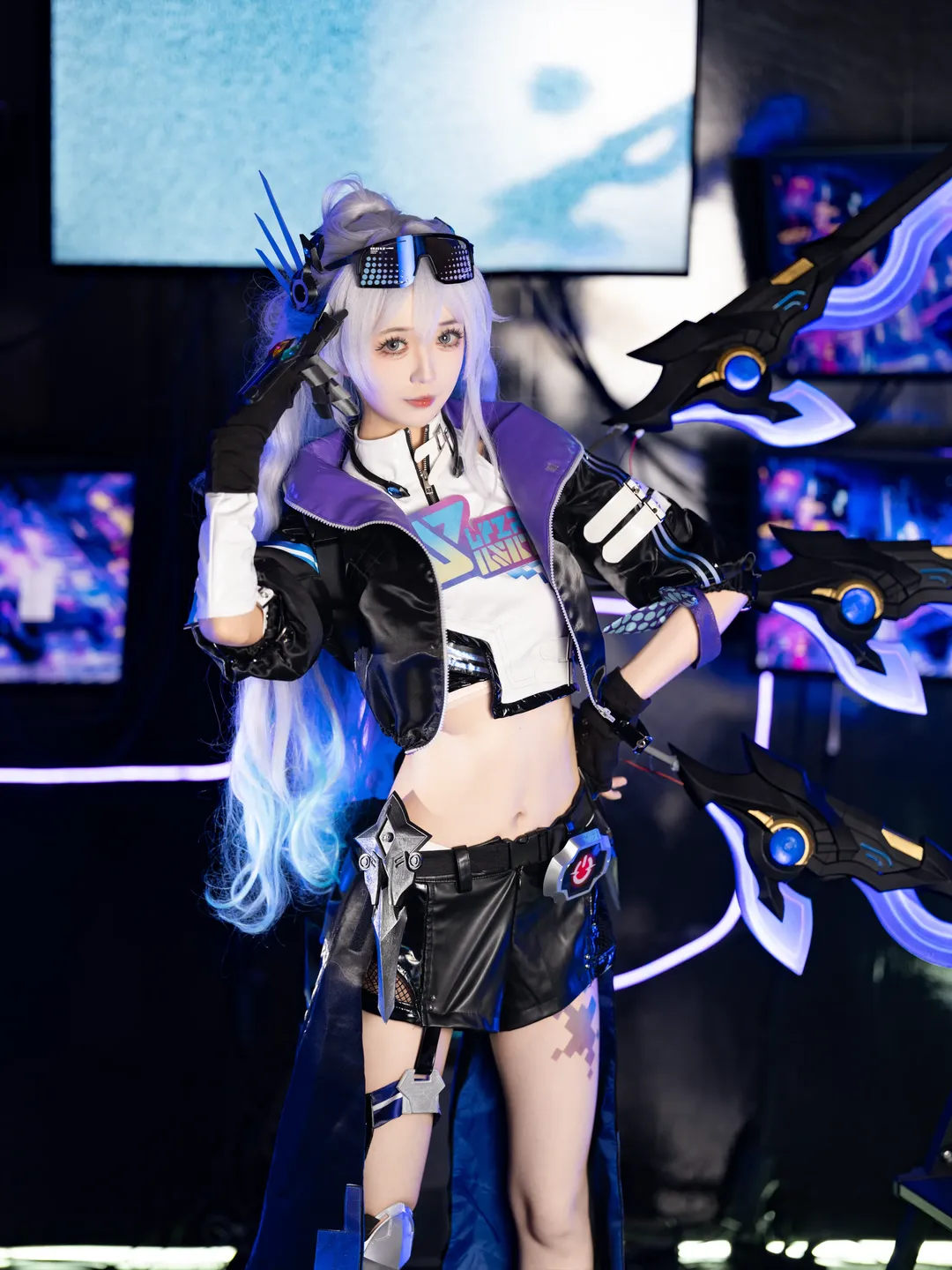 崩壊：スターレイル, 銀狼 コスプレ, コスプレ小道具, サイバーパンクコーデ, 銀狼 Lv.999 - 1枚目