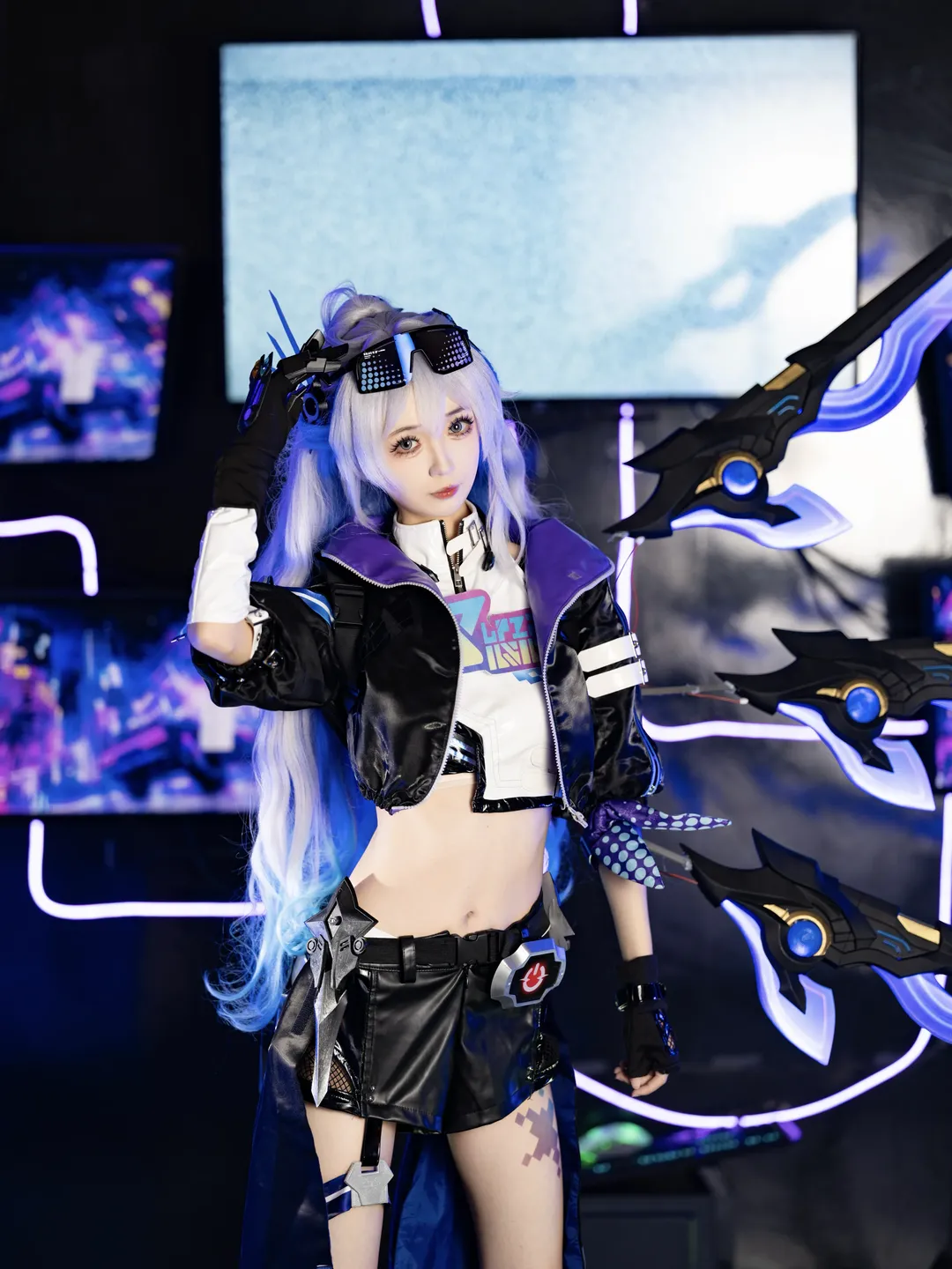 崩壊：スターレイル, 銀狼 コスプレ, コスプレ小道具, サイバーパンクコーデ, 銀狼 Lv.999 - 2枚目