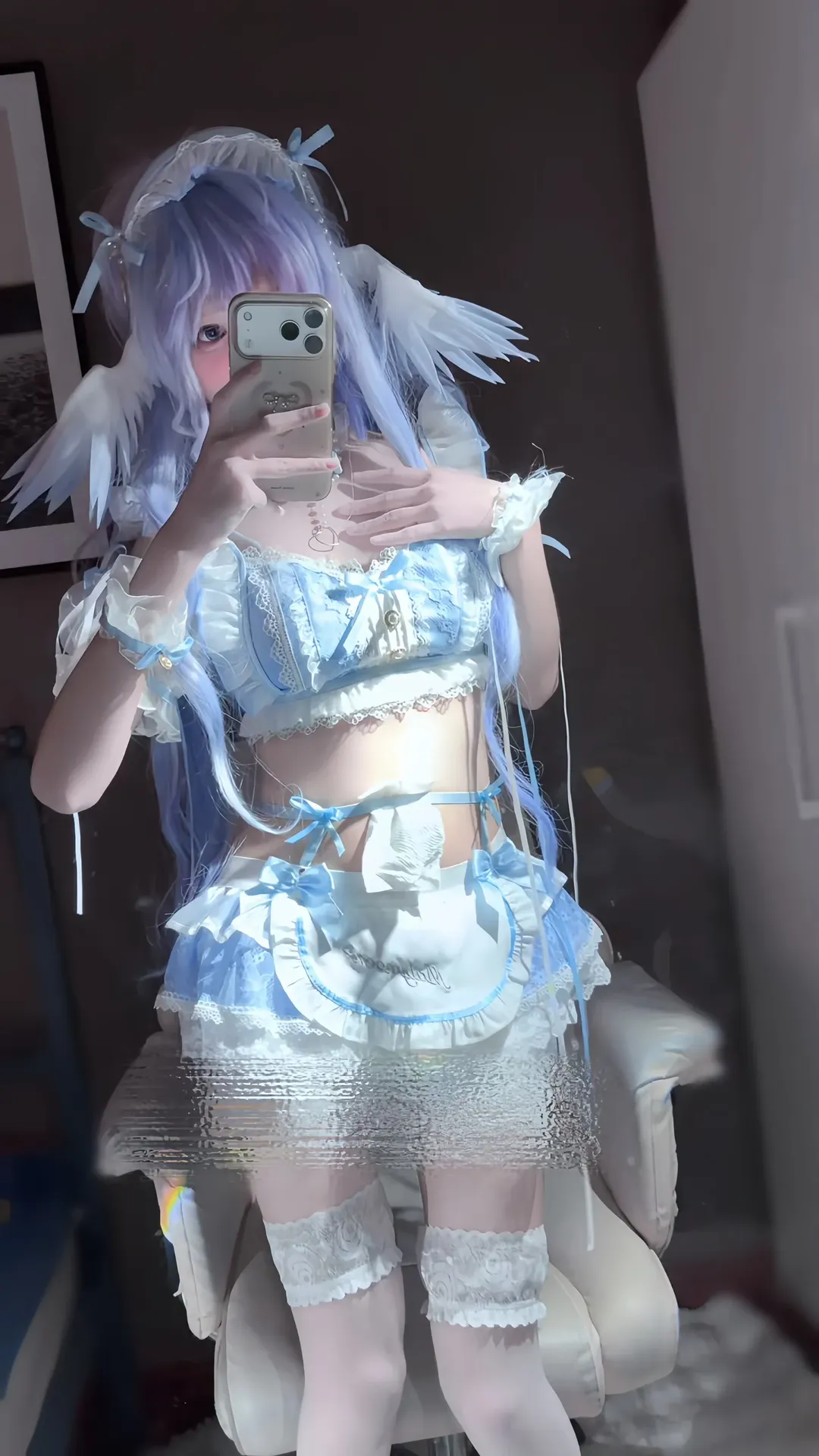 cosplay, 崩壞星穹鐵道, 知更鳥cos, 天使造型, 二次元自拍 - 第6張