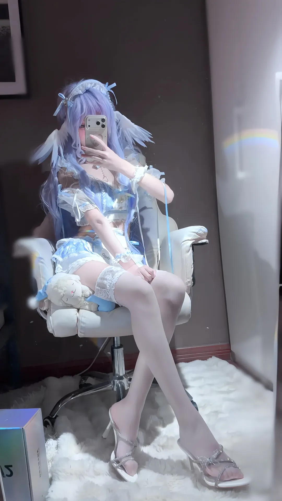 cosplay, 崩壞星穹鐵道, 知更鳥cos, 天使造型, 二次元自拍 - 第7張