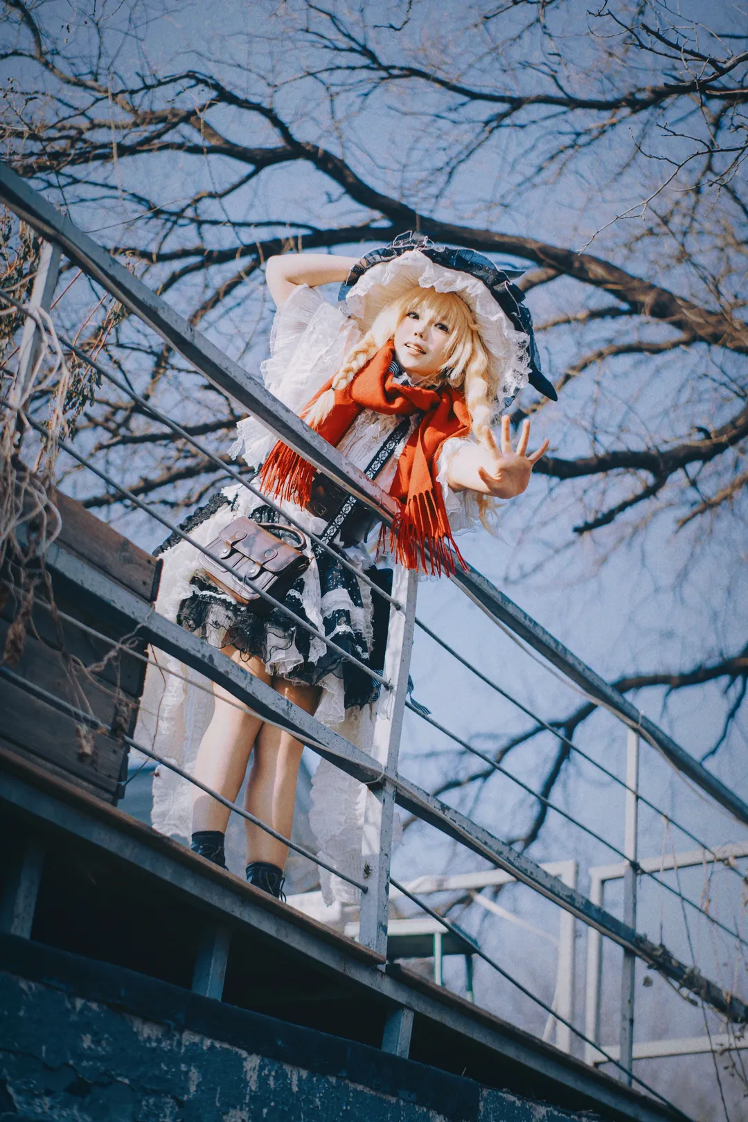 Cosplay photoshoot, Touhou Project, Marisa Kirisame cosplay, Portrait photography, Penghao Theatre