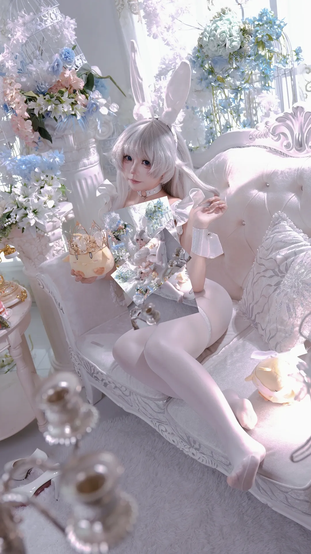 cosplay, 碧蓝航线, 梦幻摄影, 恶毒cos, 白兔女郎