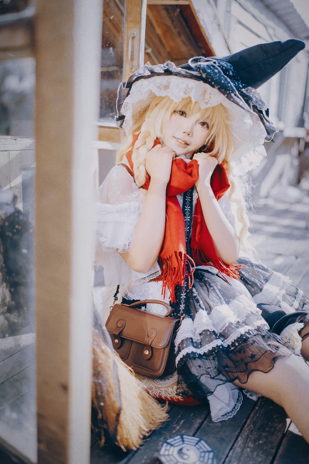 东方project, 雾雨魔理沙cos, Cosplay摄影, 二次元角色扮演, 魔法使装扮 - 第3张