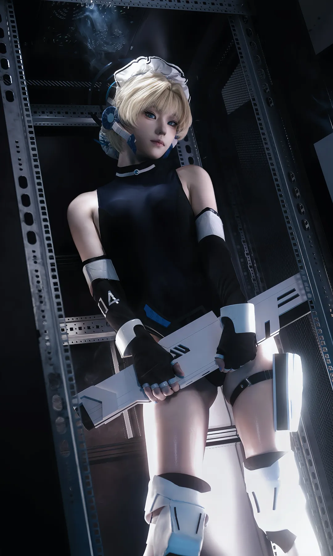 ブルーアーカイブ, 飛鳥馬トキ コスプレ, サイバーパンク撮影, 二次元コスプレイヤー, SFメカ コスプレ - 2枚目