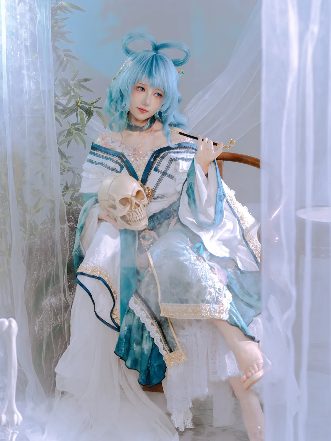 东方project, 古风cos, 霍青娥cos, 北京拍照, 摄影布景