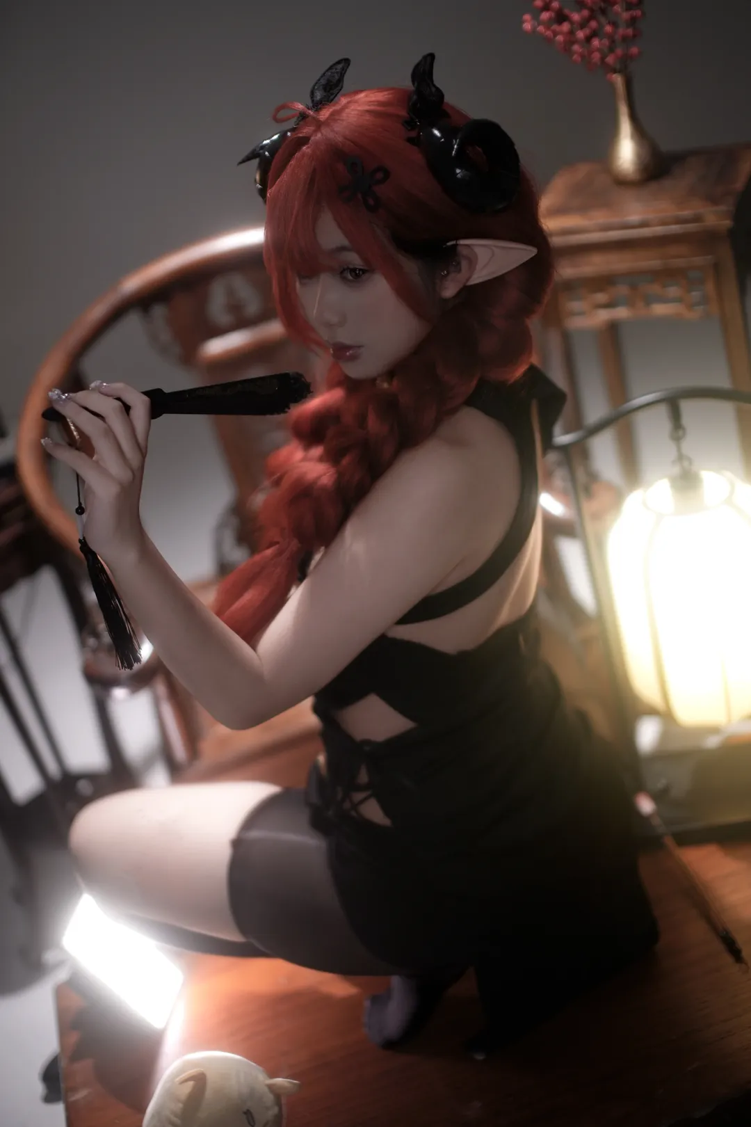 cosplay, 碧蓝航线, 旗袍cos, 国风二次元, 兴登堡cos - 第2张