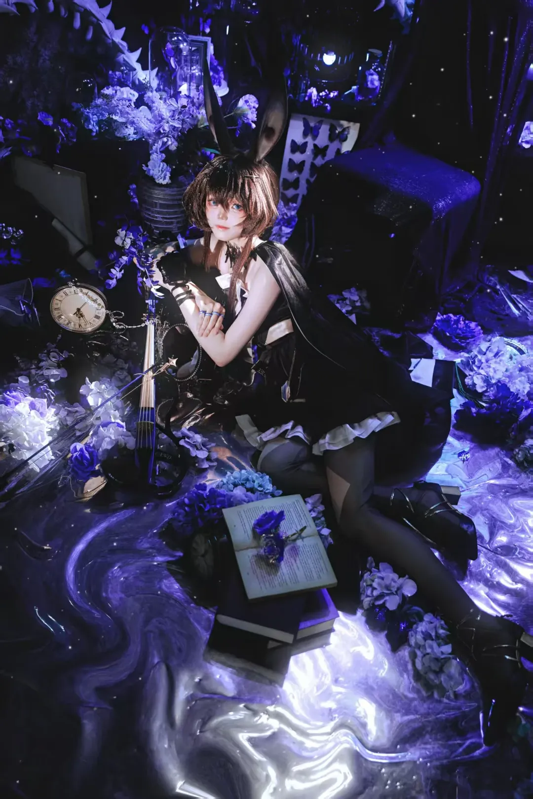 明日方舟, 阿米娅cos, cosplay摄影, 暗黑风cos, 寰宇独奏