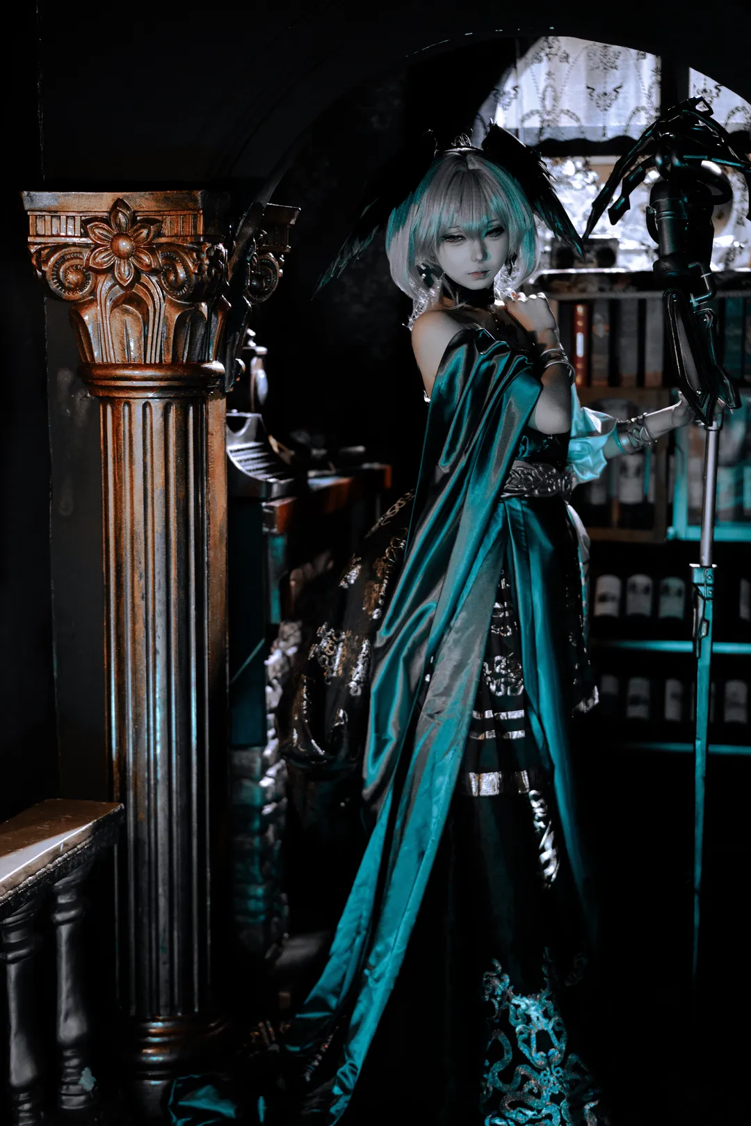 明日方舟, 哥特风cosplay, 霍尔海雅cos, 丛林症结, 历世流风