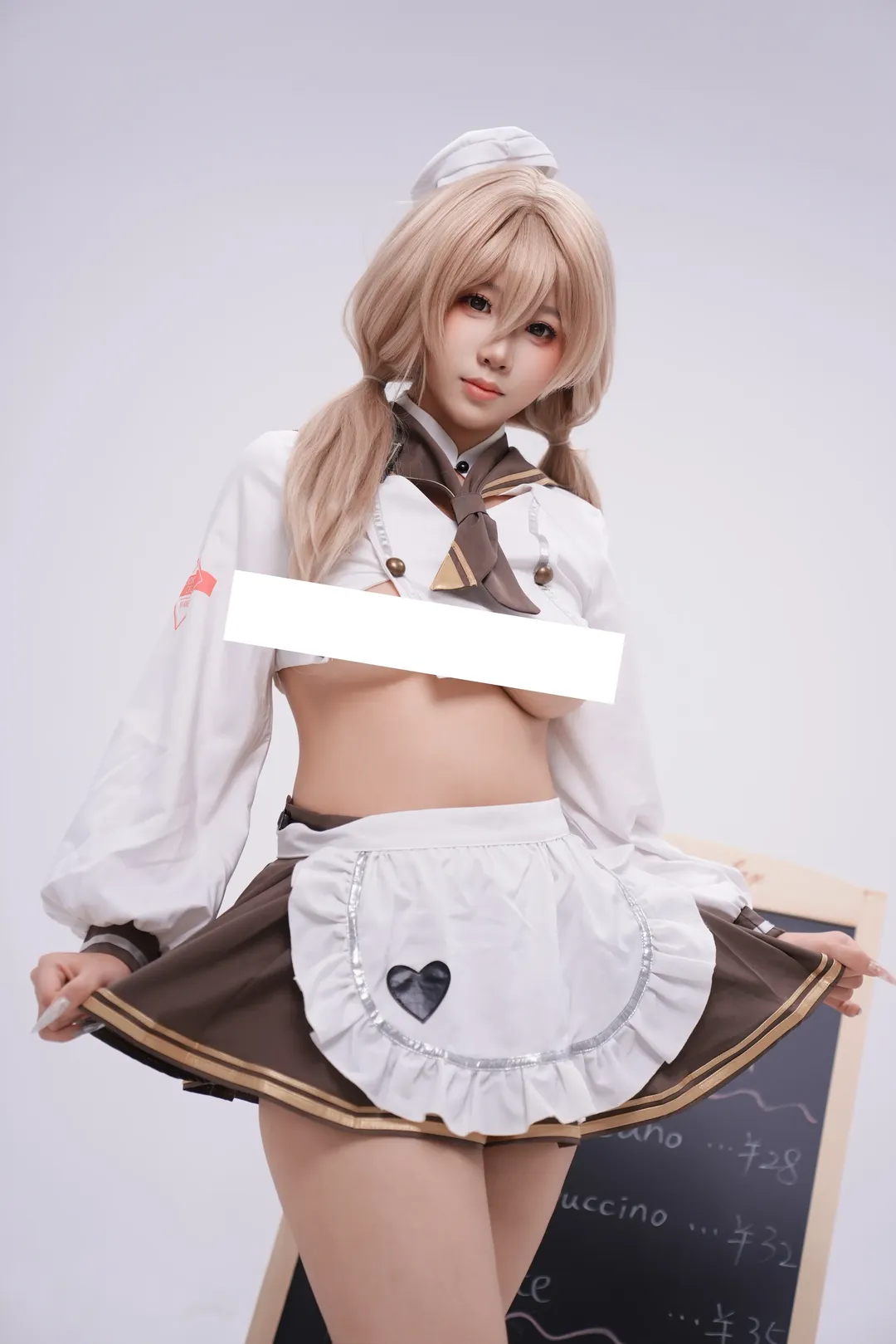 角色扮演, cosplay, NIKKE胜利女神, 布蕾德cos, 面包店围裙 - 第3张