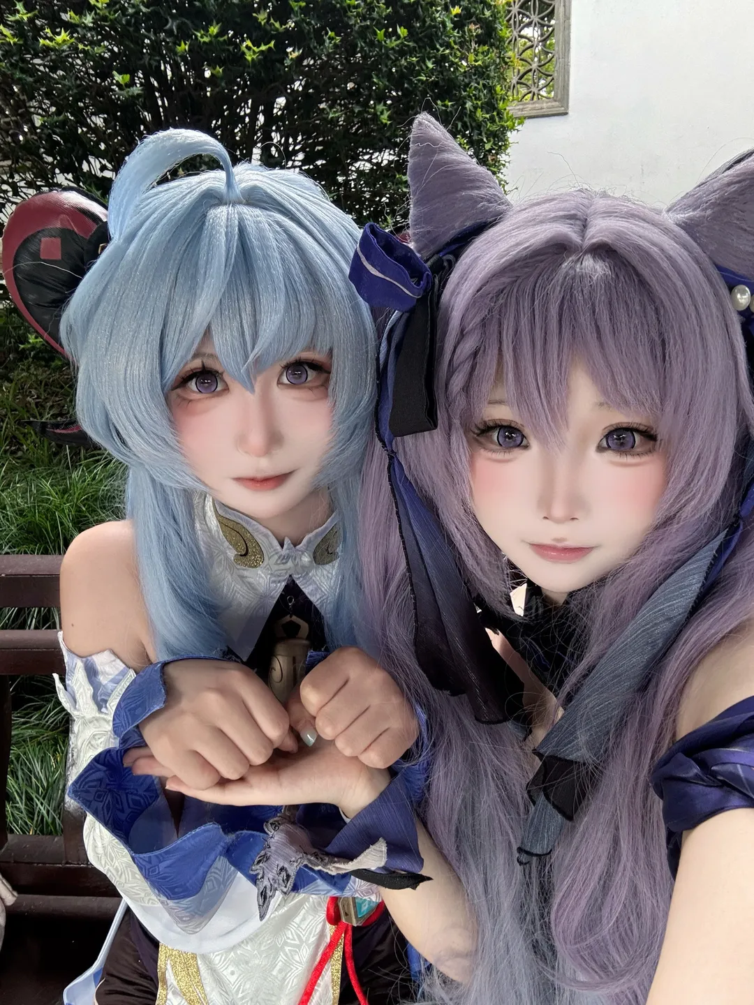 原神, 甘雨 コスプレ, 刻晴コスプレ, コスプレ撮影, 二人ロケ