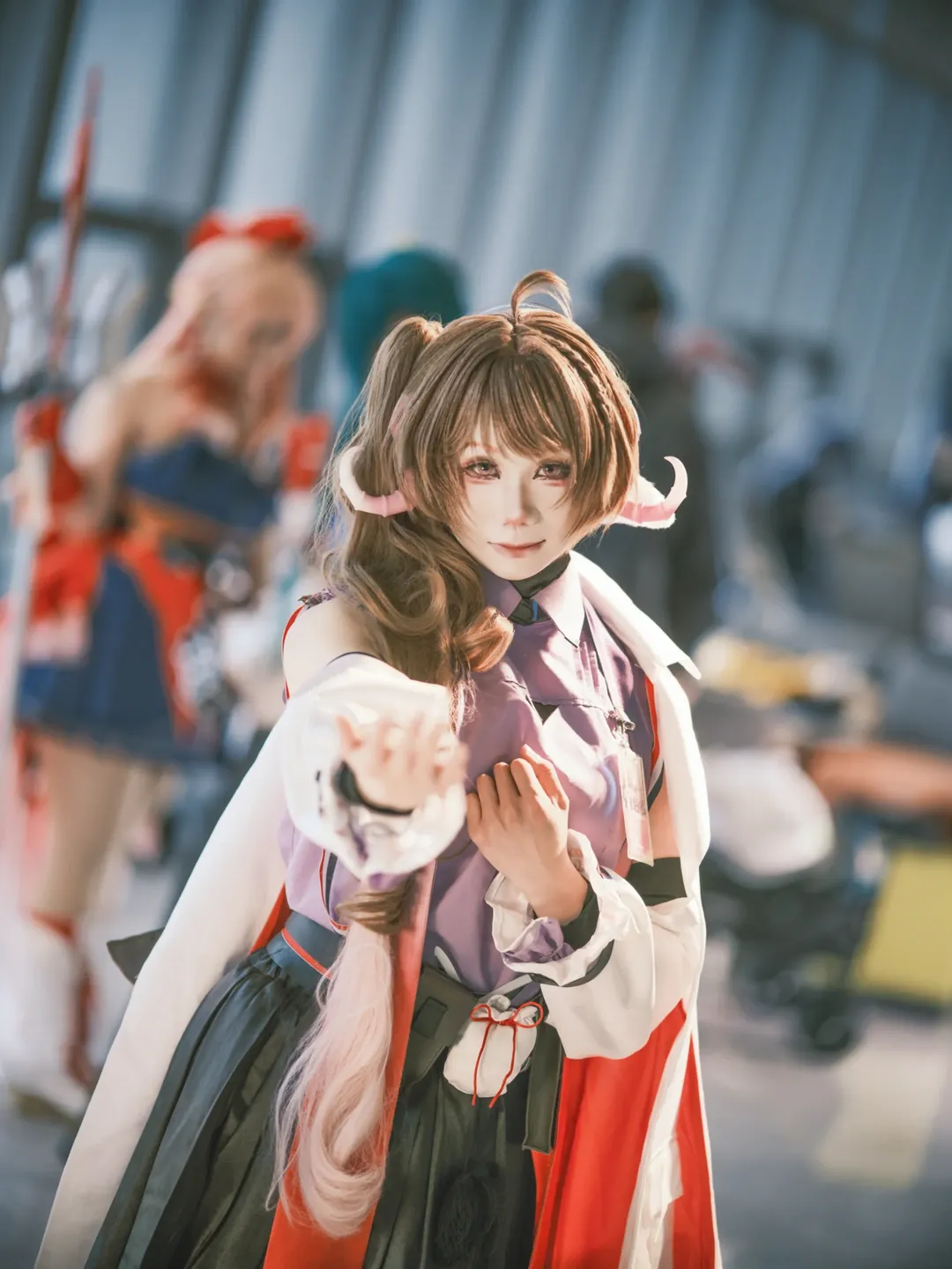 漫展场照, 明日方舟, cosplay摄影, 纯烬艾雅法拉cos, 三分明月夜 - 第1张