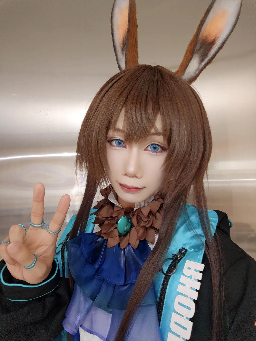 Convention photos, Arknights, Photography sharing, Cosplay insights, Caster Amiya cosplay